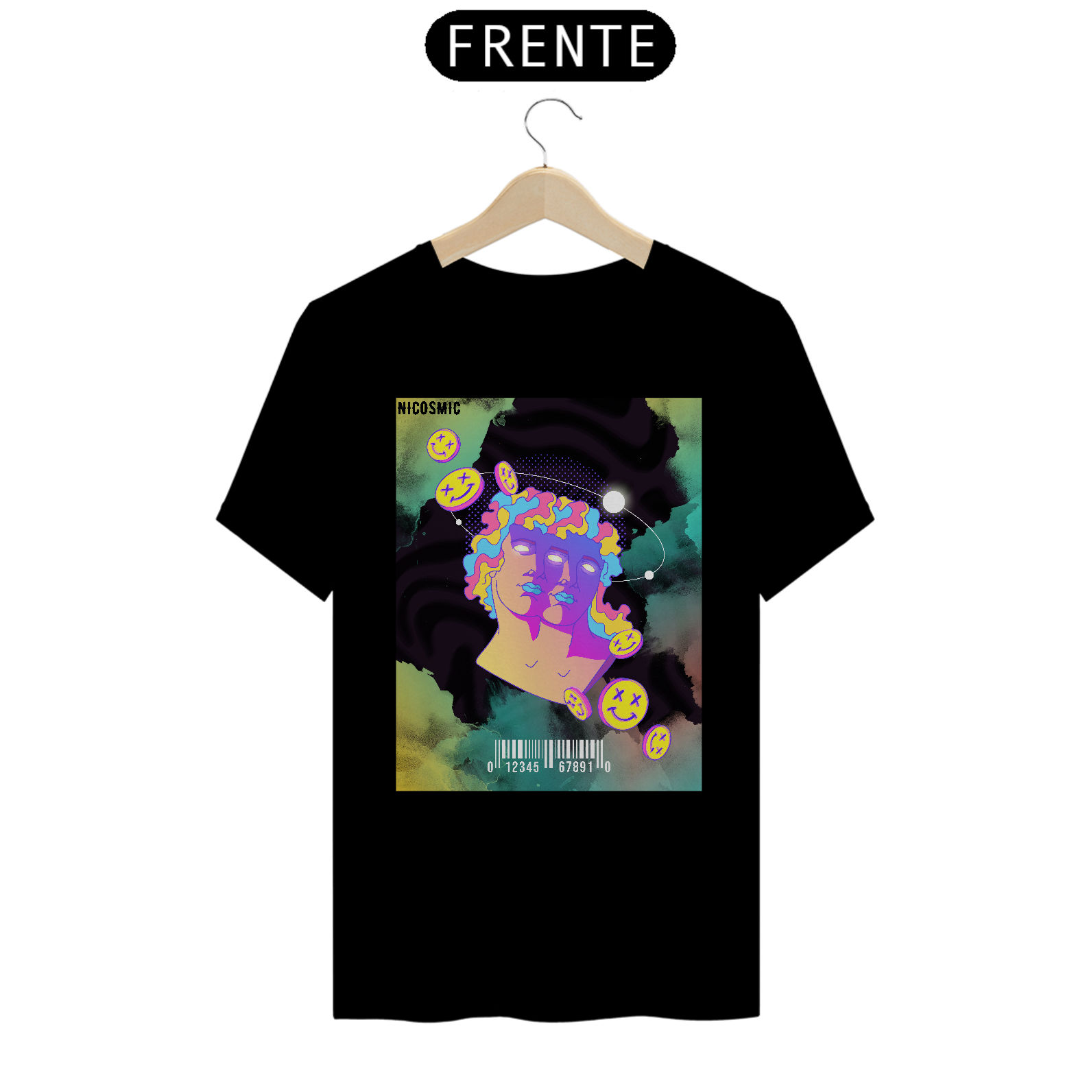 Nome do produto: Camiseta Psicodelia