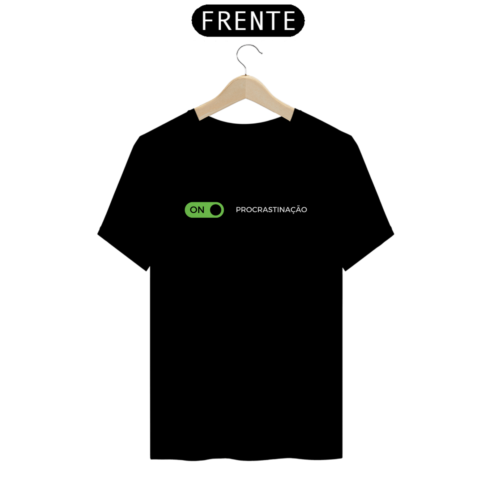 Nome do produto: Camiseta Procrastinação