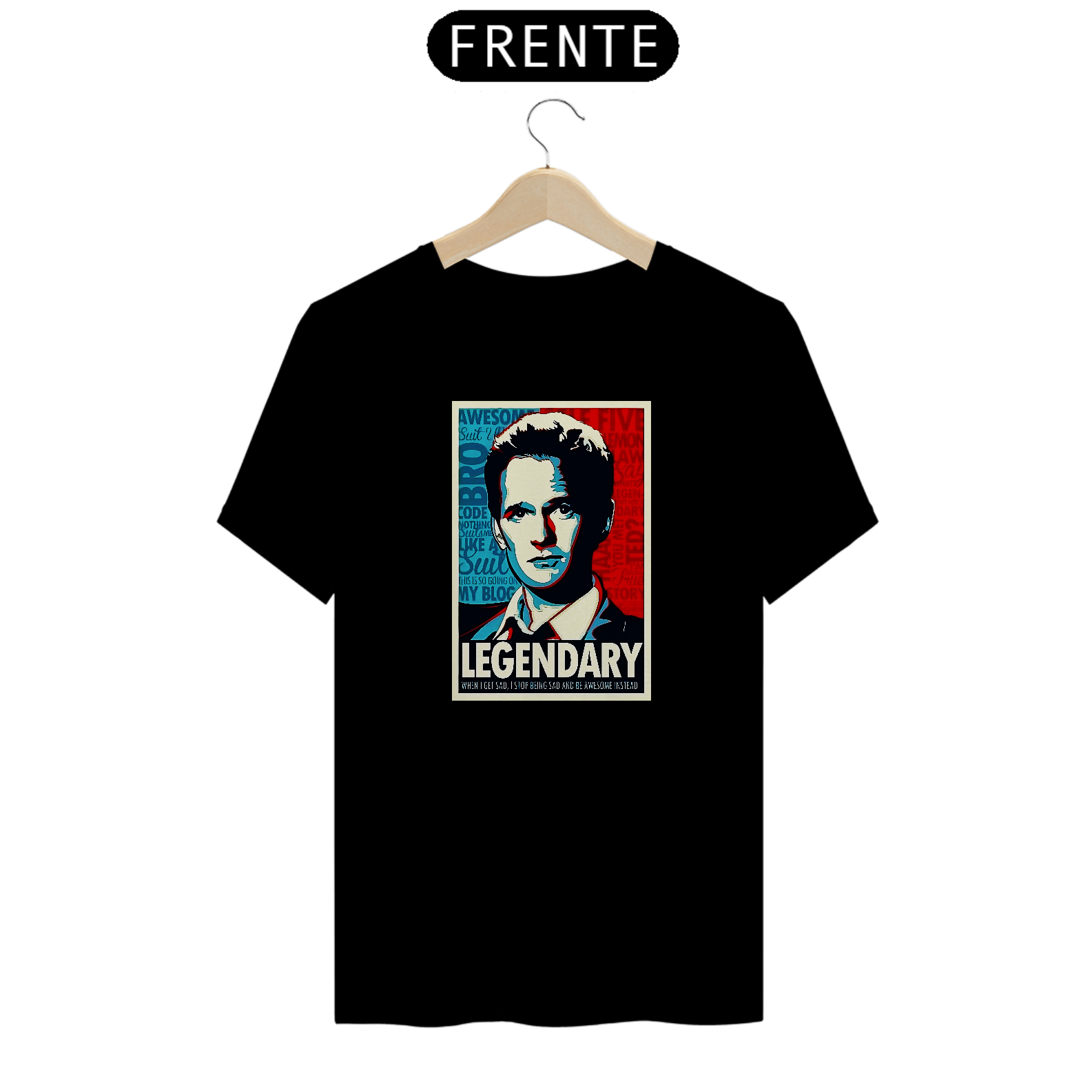 Nome do produto: Camiseta How I Met Your Mother - Barney Stinson Legendary