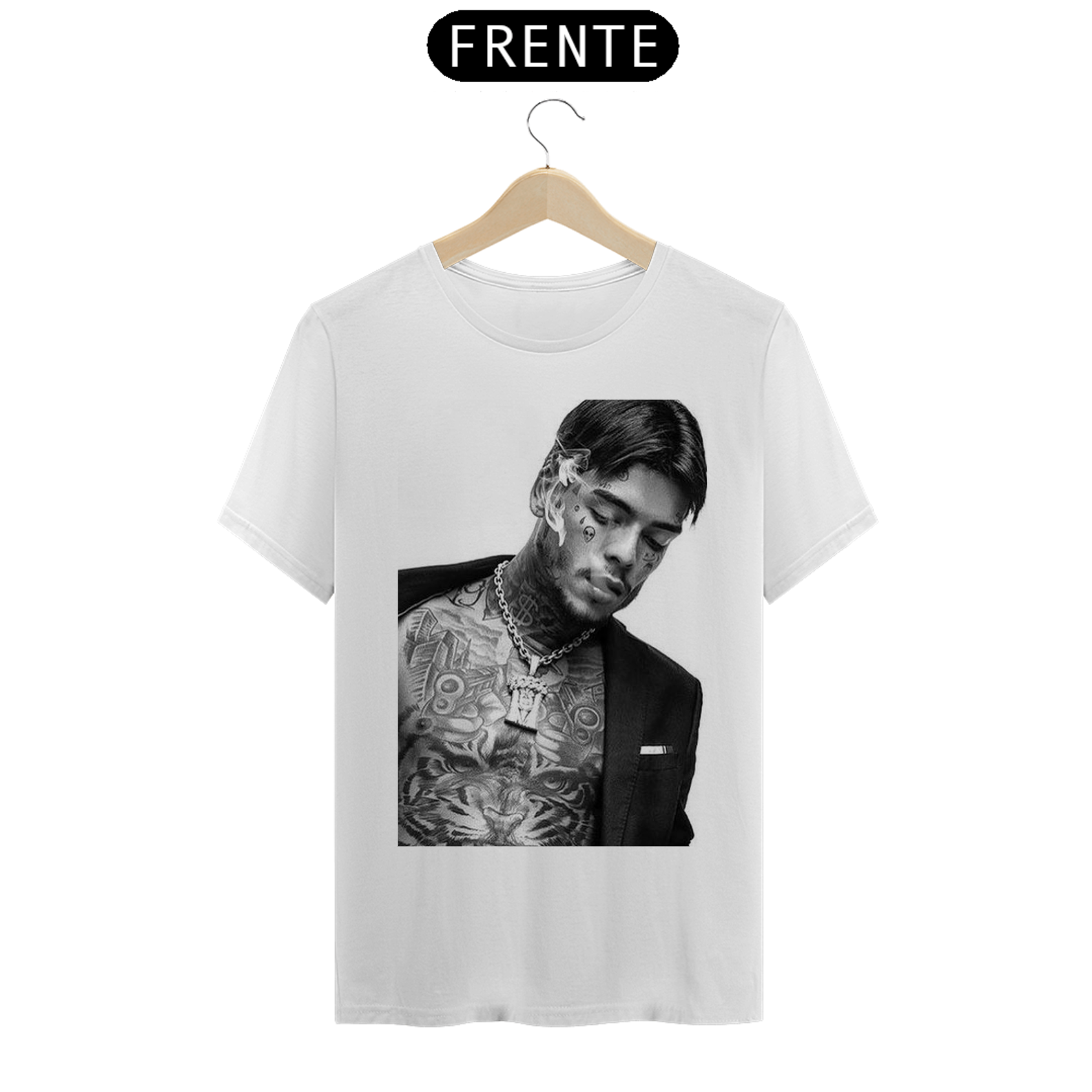 Nome do produto: Camiseta estampada Mc kevin (Artistas) 