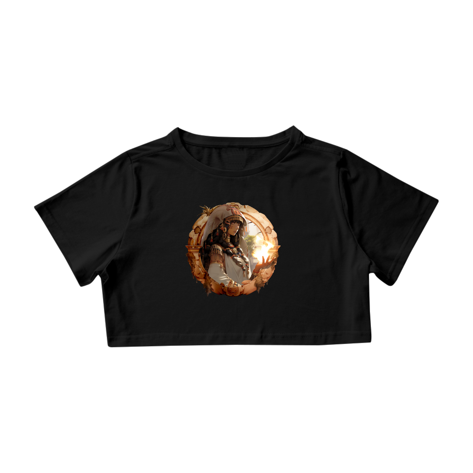 Nome do produto: Cropped Estampado (F.E) 