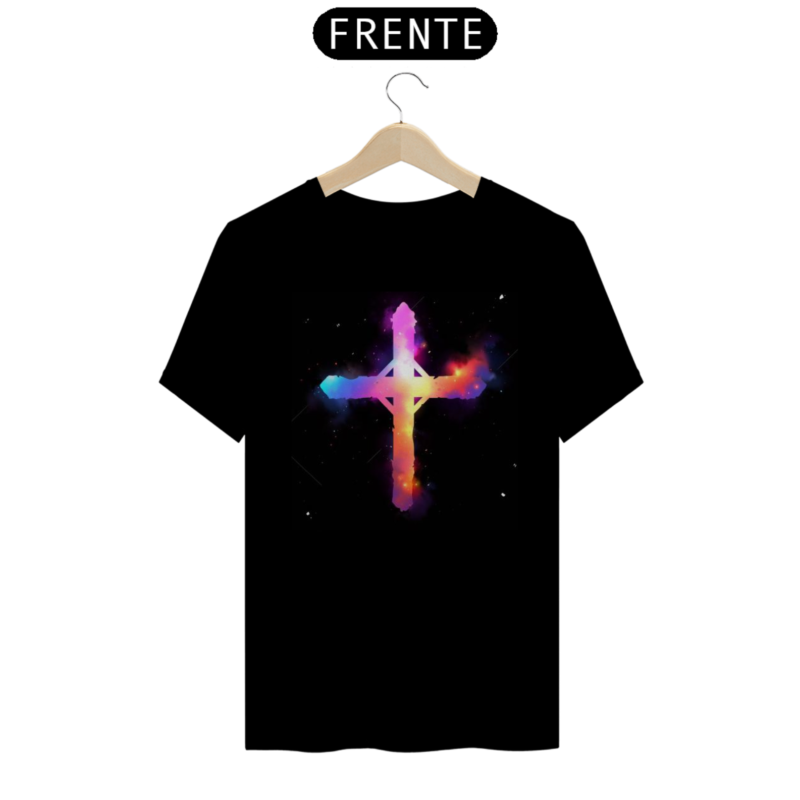 Nome do produto: Camiseta Estampada (Cruz) 
