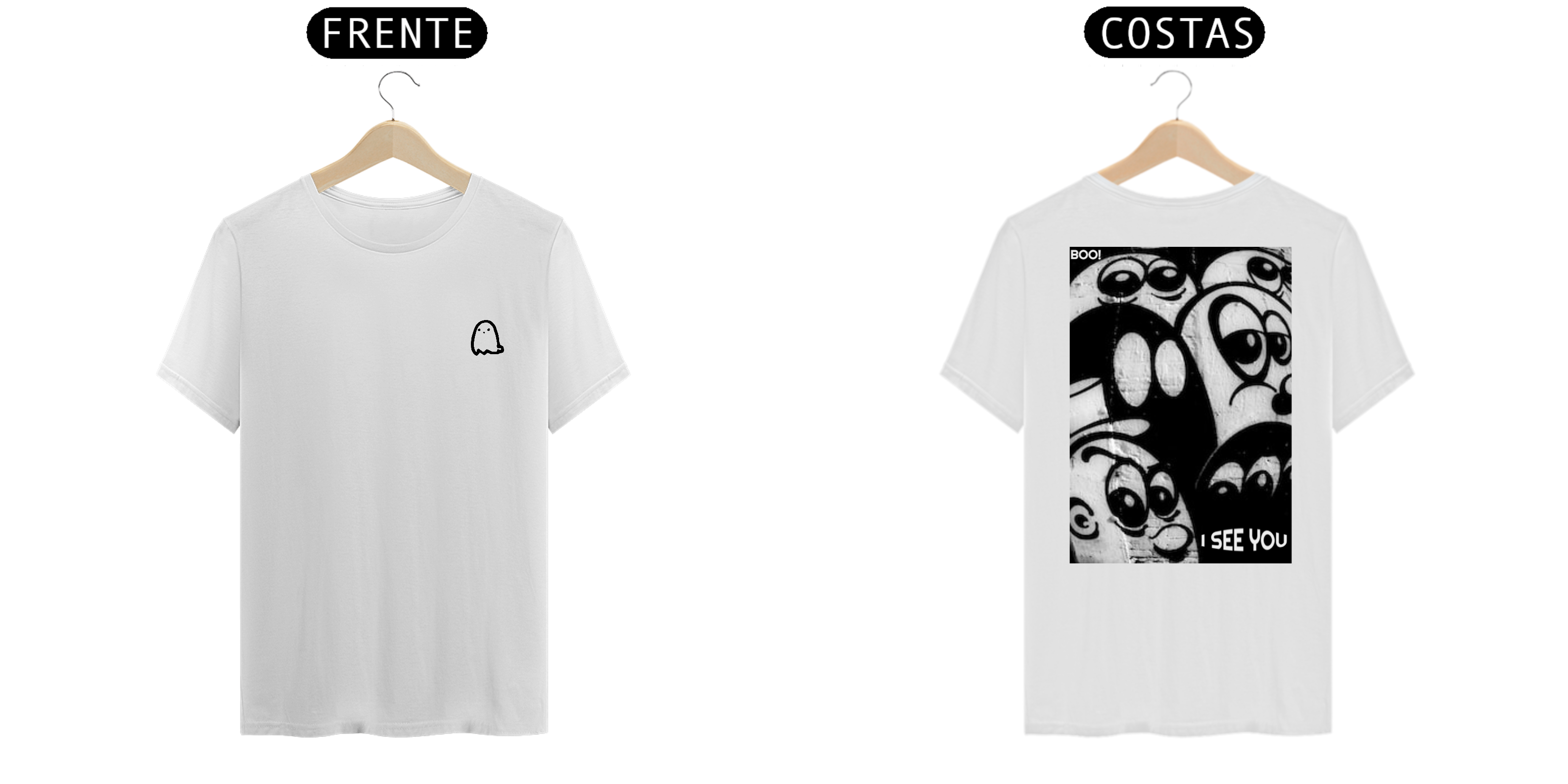 Nome do produto: Camiseta- Ghost Model