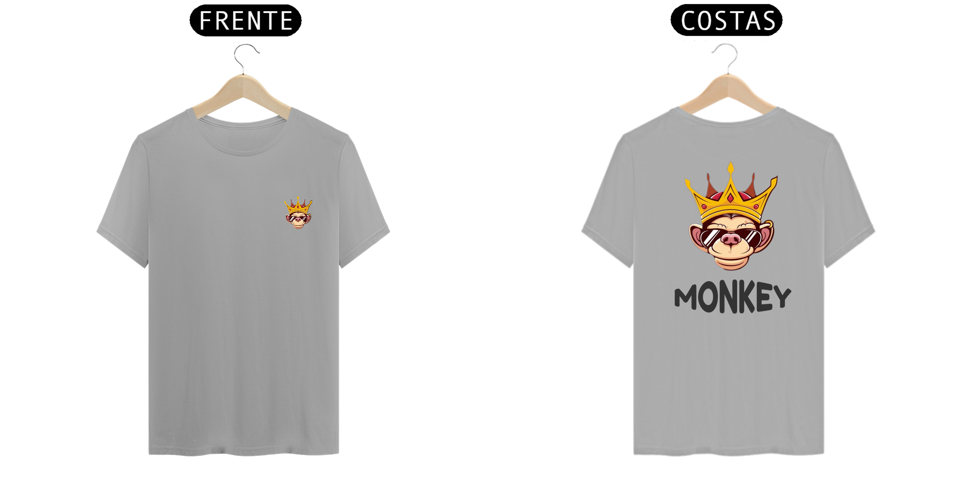 Nome do produto: Camiseta -  Monkey