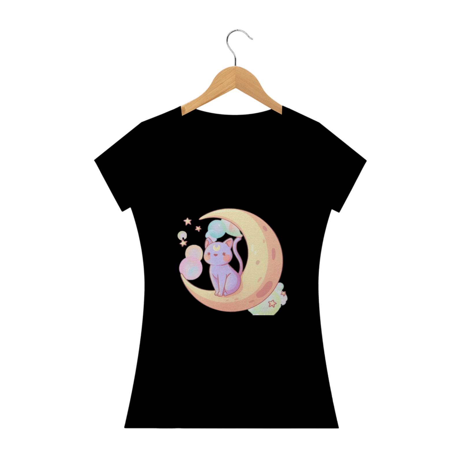 Nome do produto: Camiseta - Moon Cat 2