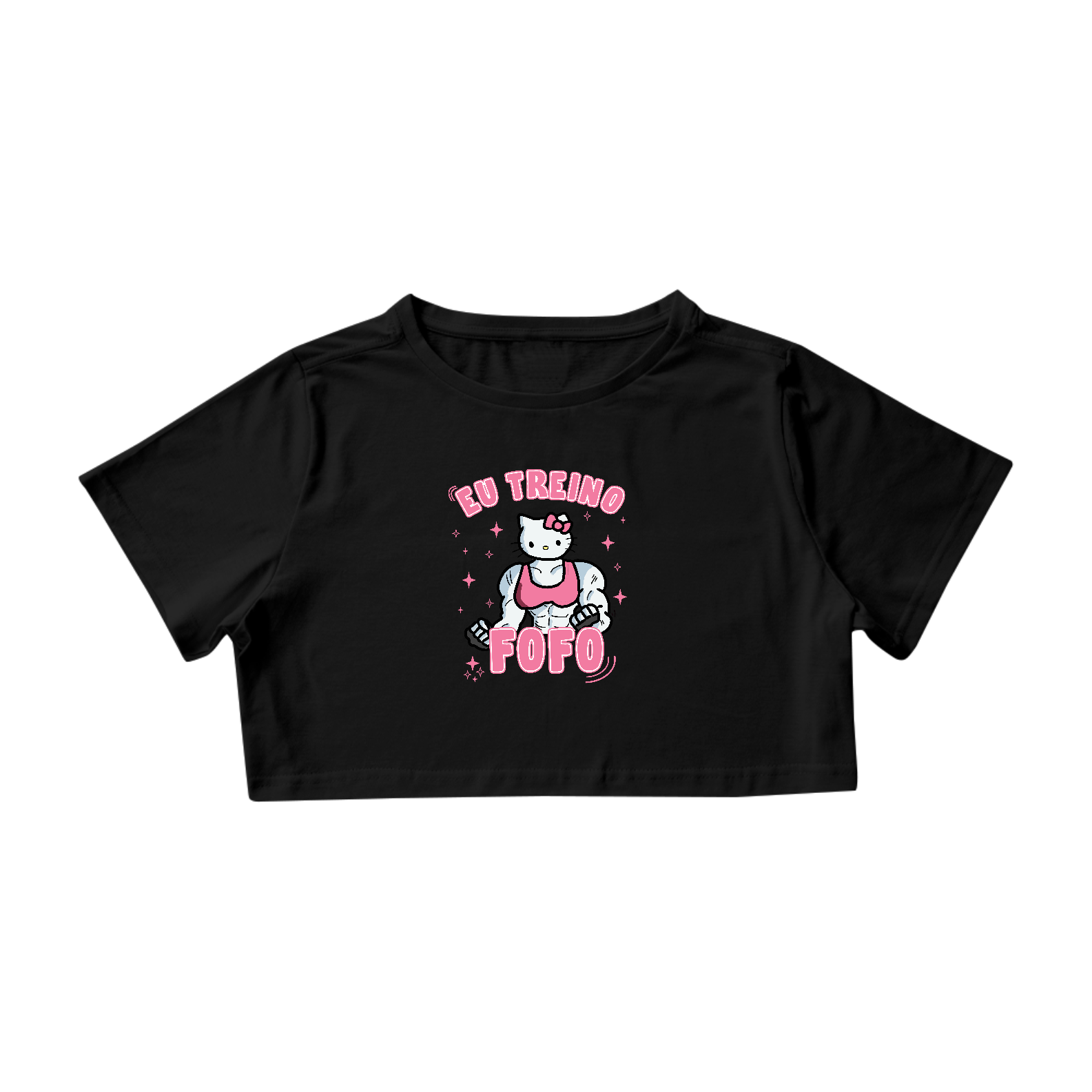 Nome do produto: Cropped - Hello Kitty Maromba