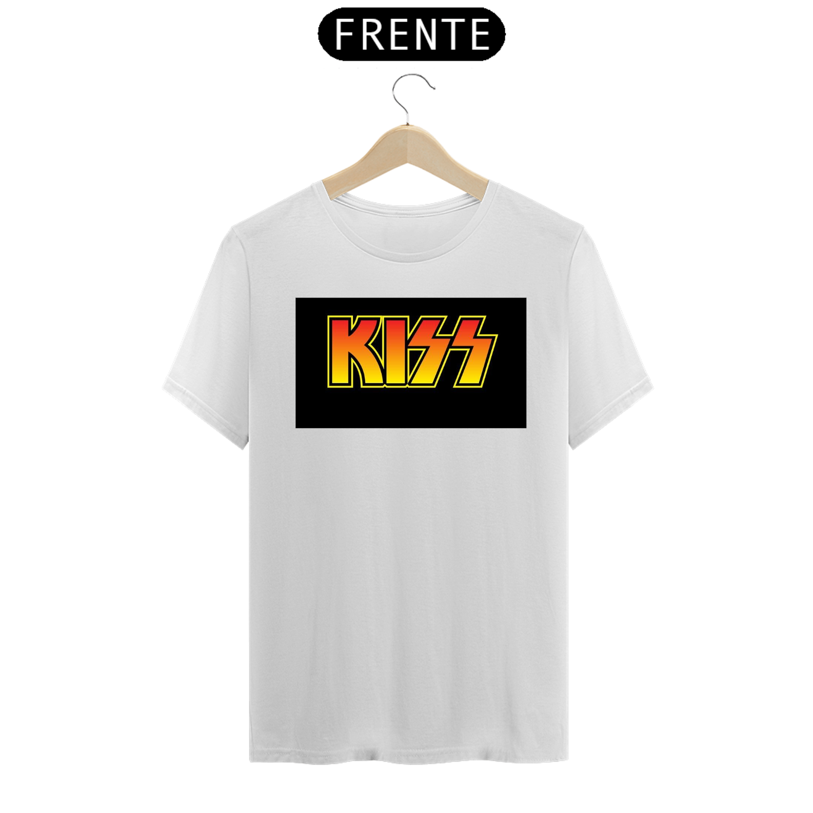 Nome do produto: Camisa Banda Kiss