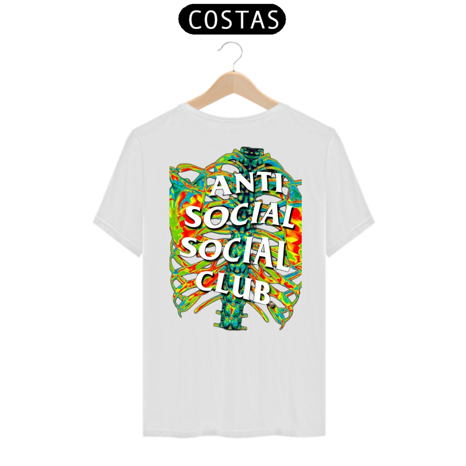 Nome do produto: Camisa Anti Social Social Club - Moda Streetwear 