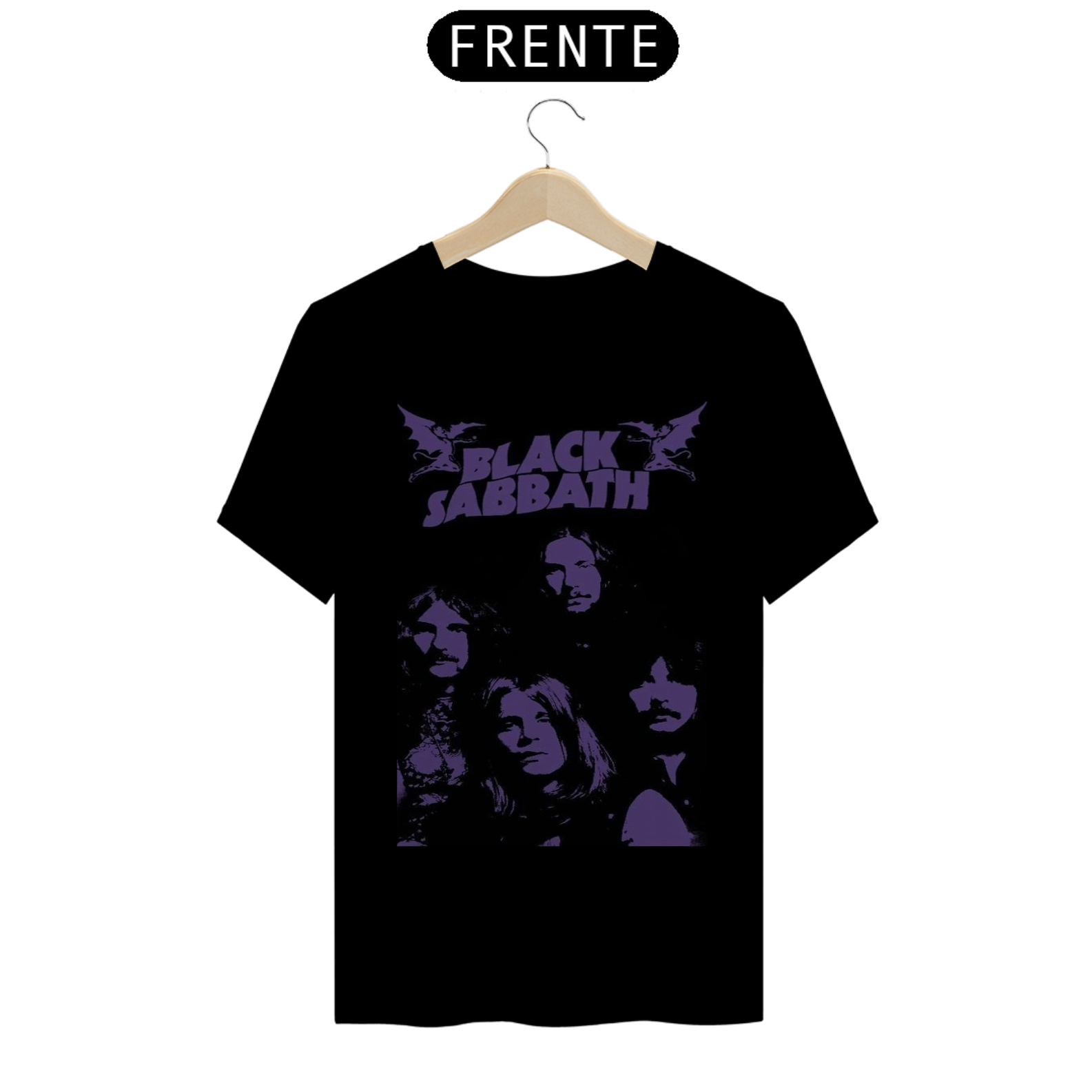 Nome do produto: Camisa Black Sabbath - Moda RockWear 