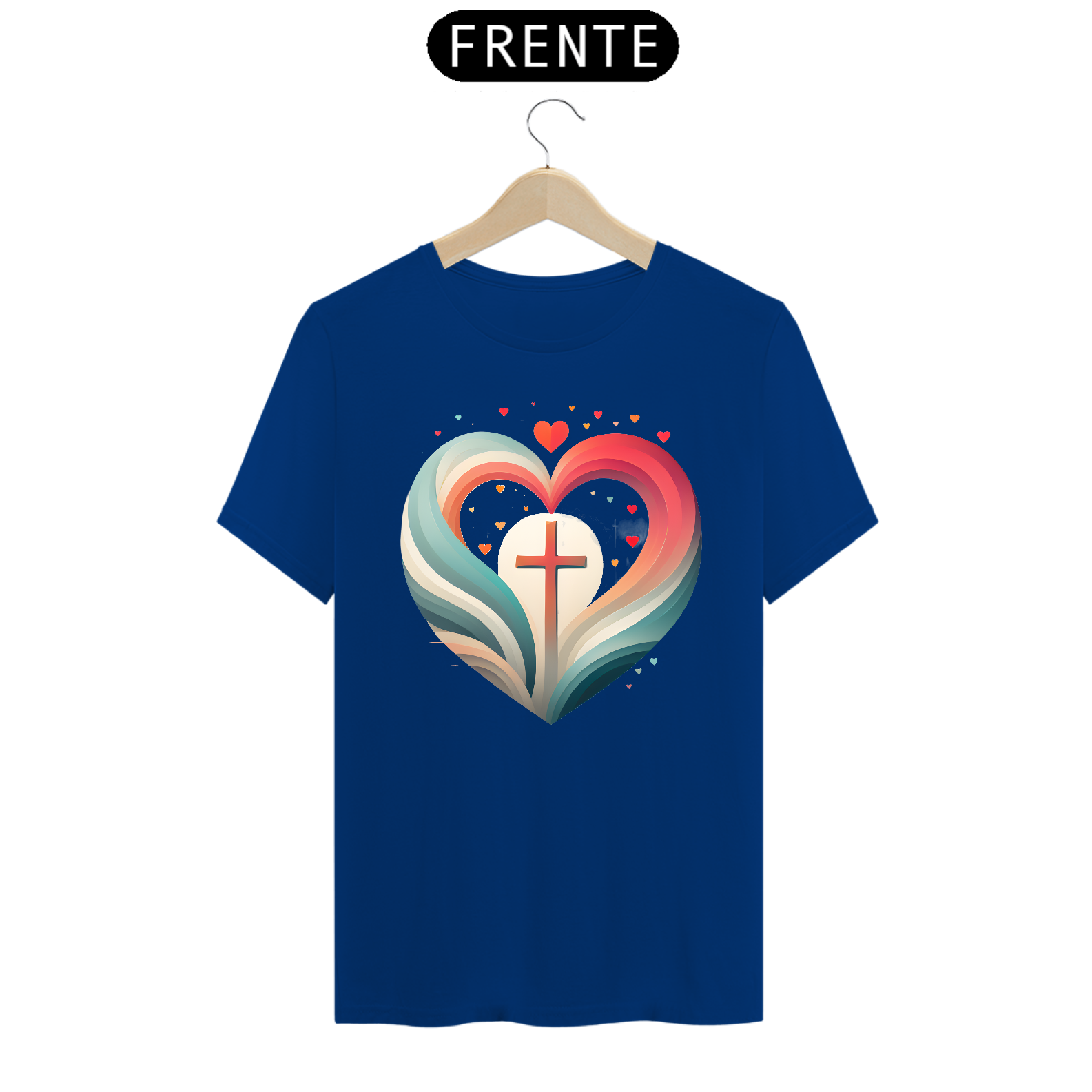 Nome do produto: camisa coração