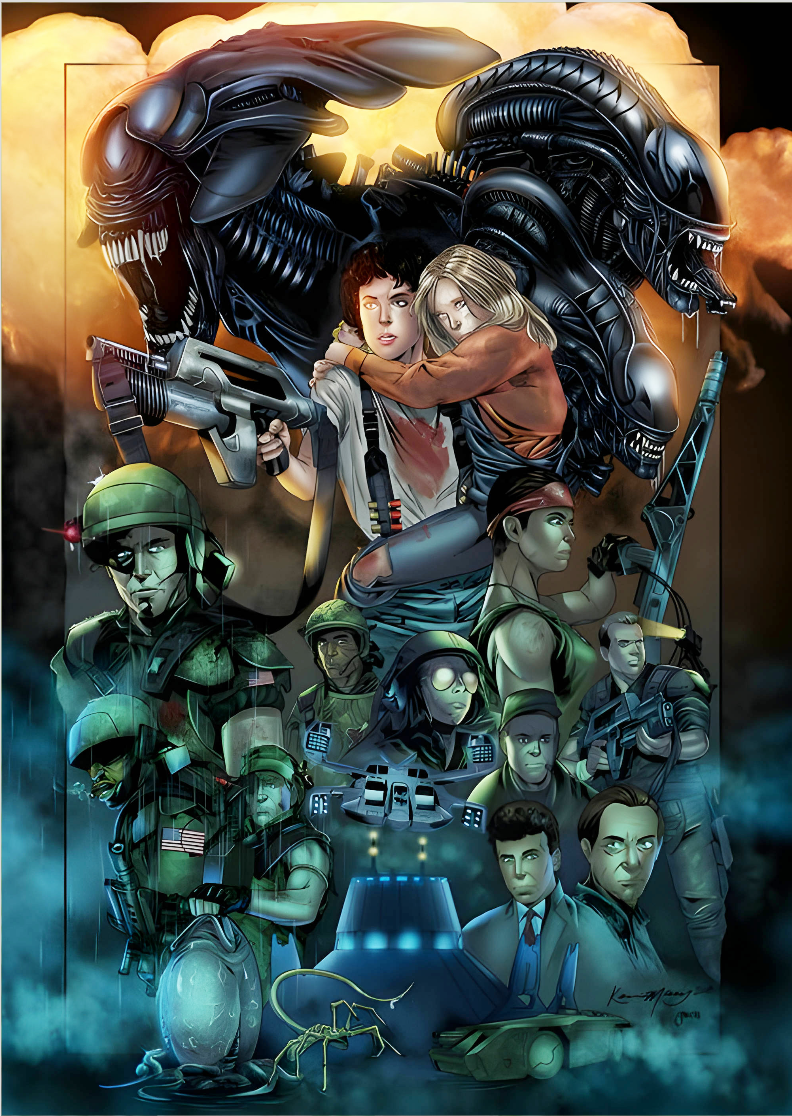 Nome do produto: Aliens: O Resgate - O meu filme favorito da vida!