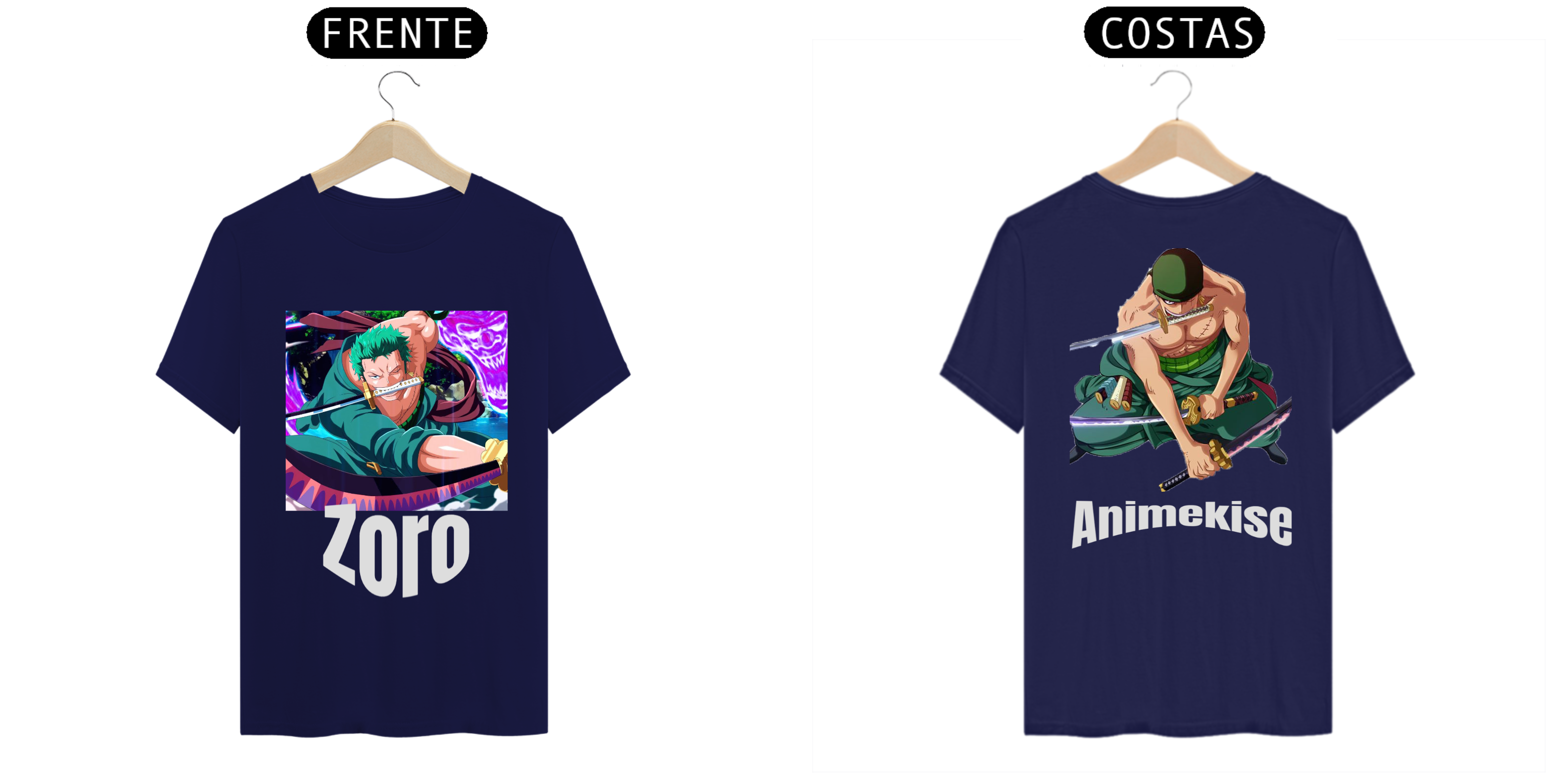 Nome do produto: Zoro camiseta