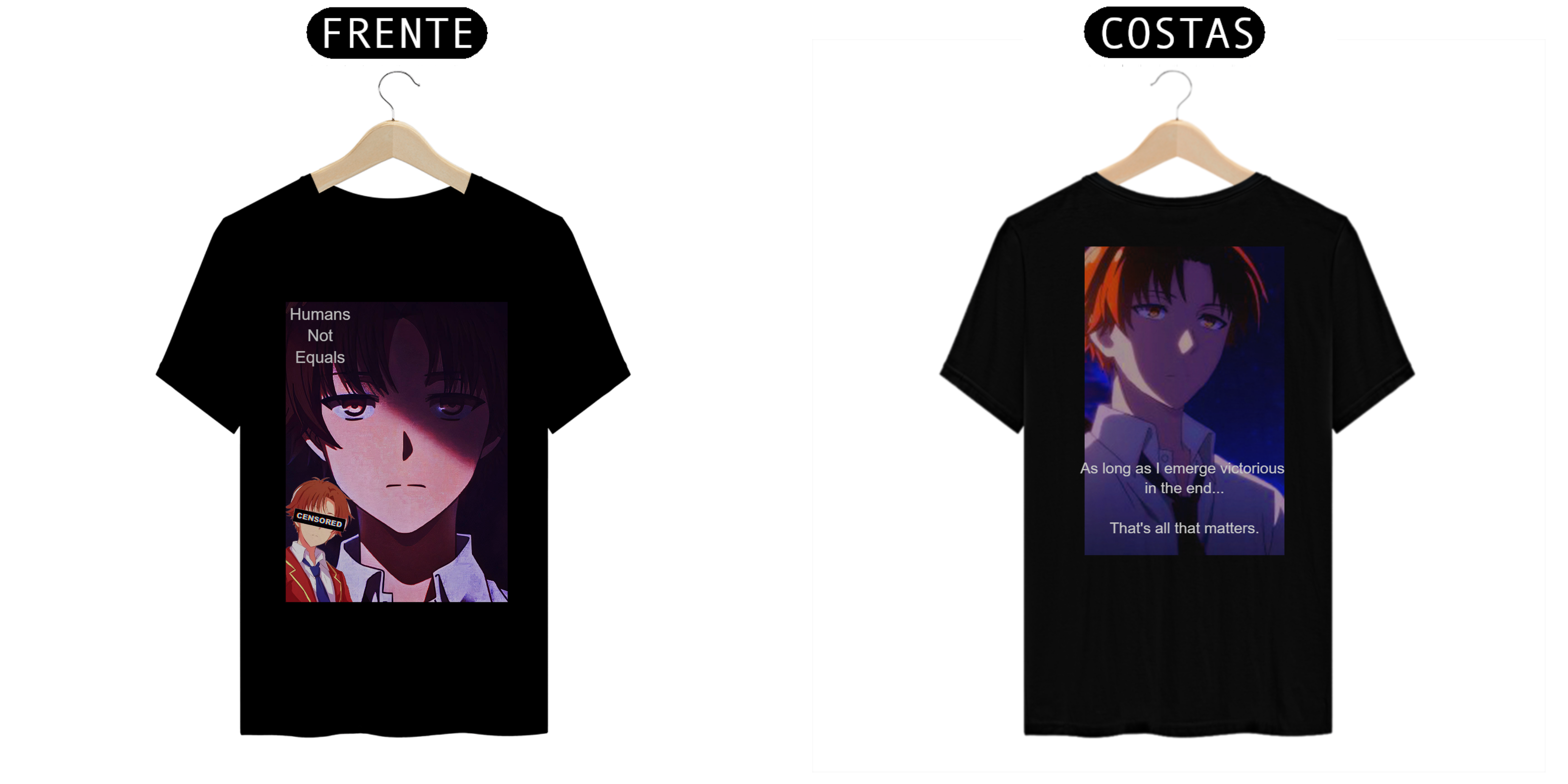 Nome do produto: Ayanokoji camiseta