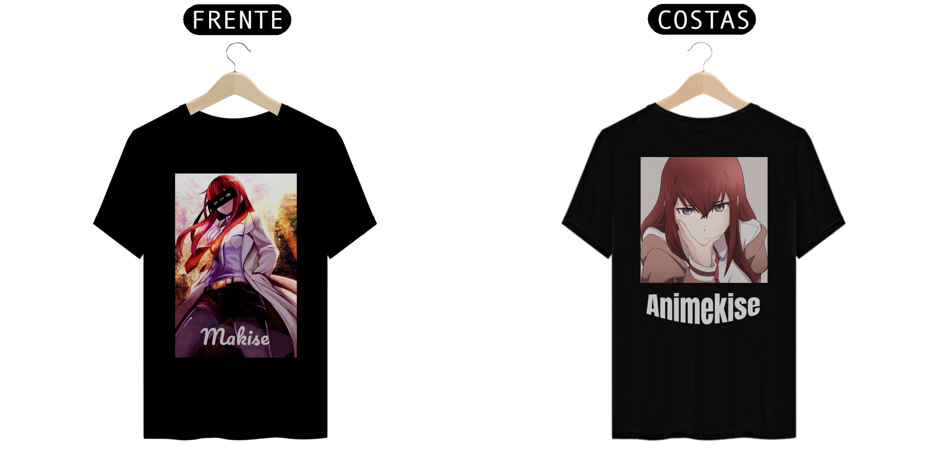 Nome do produto: Makise camiseta