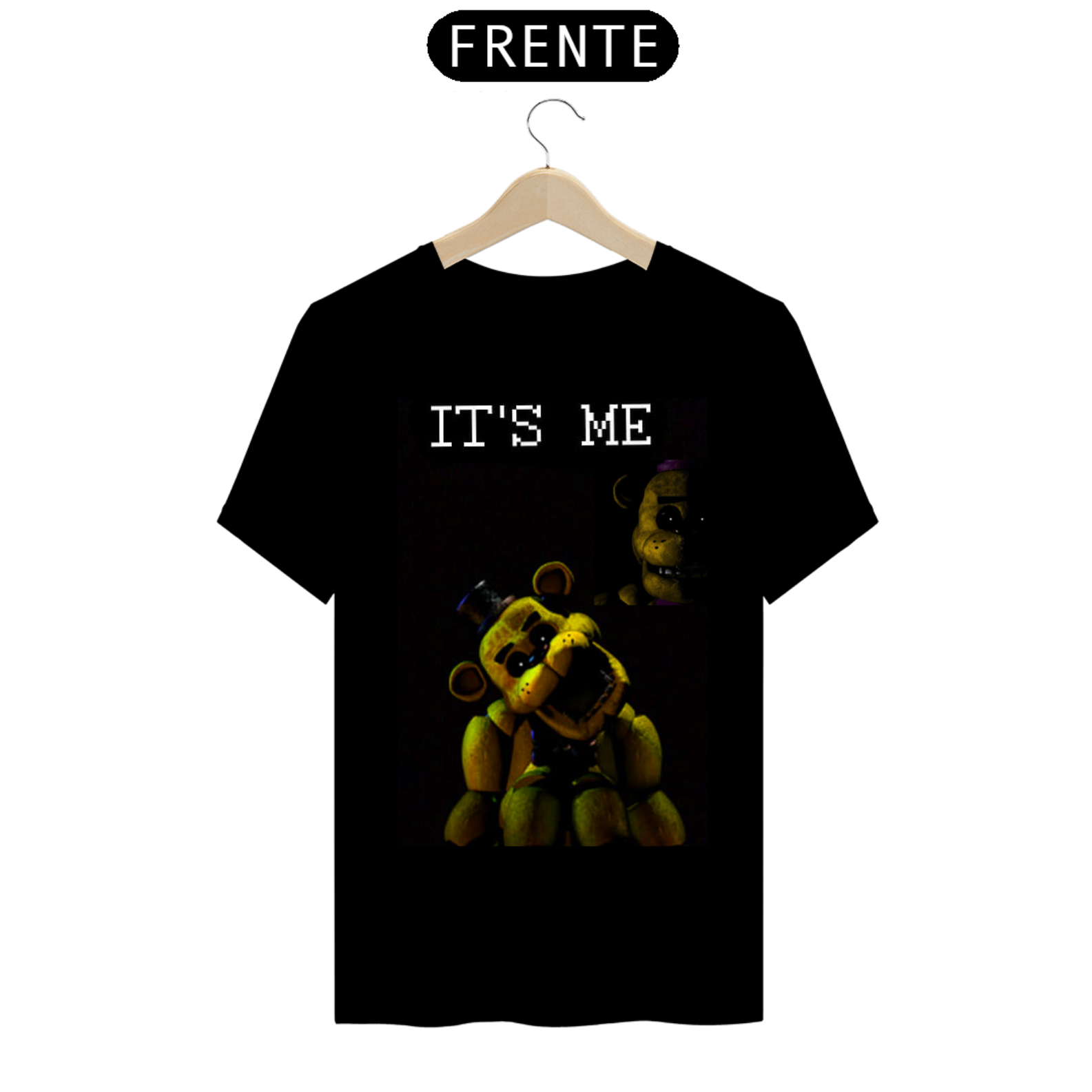Nome do produto: Golden freddy FNAF camiseta