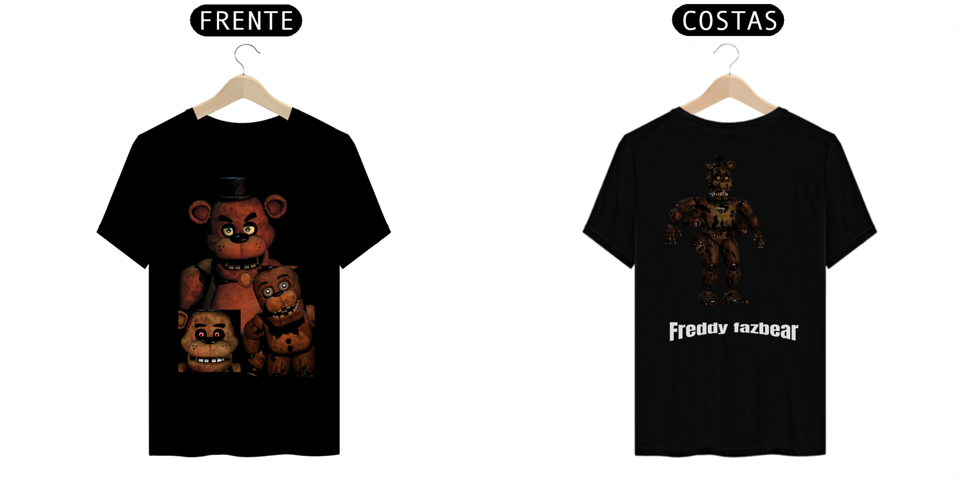 Nome do produto: Freddy camiseta fnaf