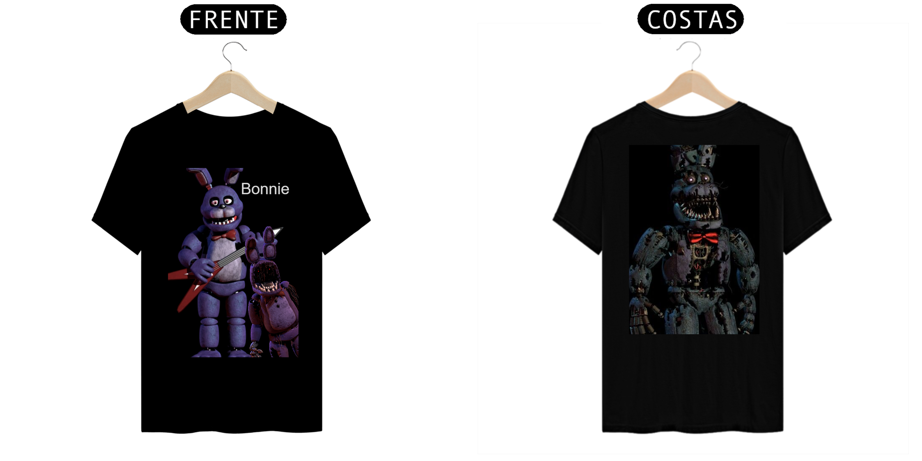 Nome do produto: Bonnie camiseta Fnaf