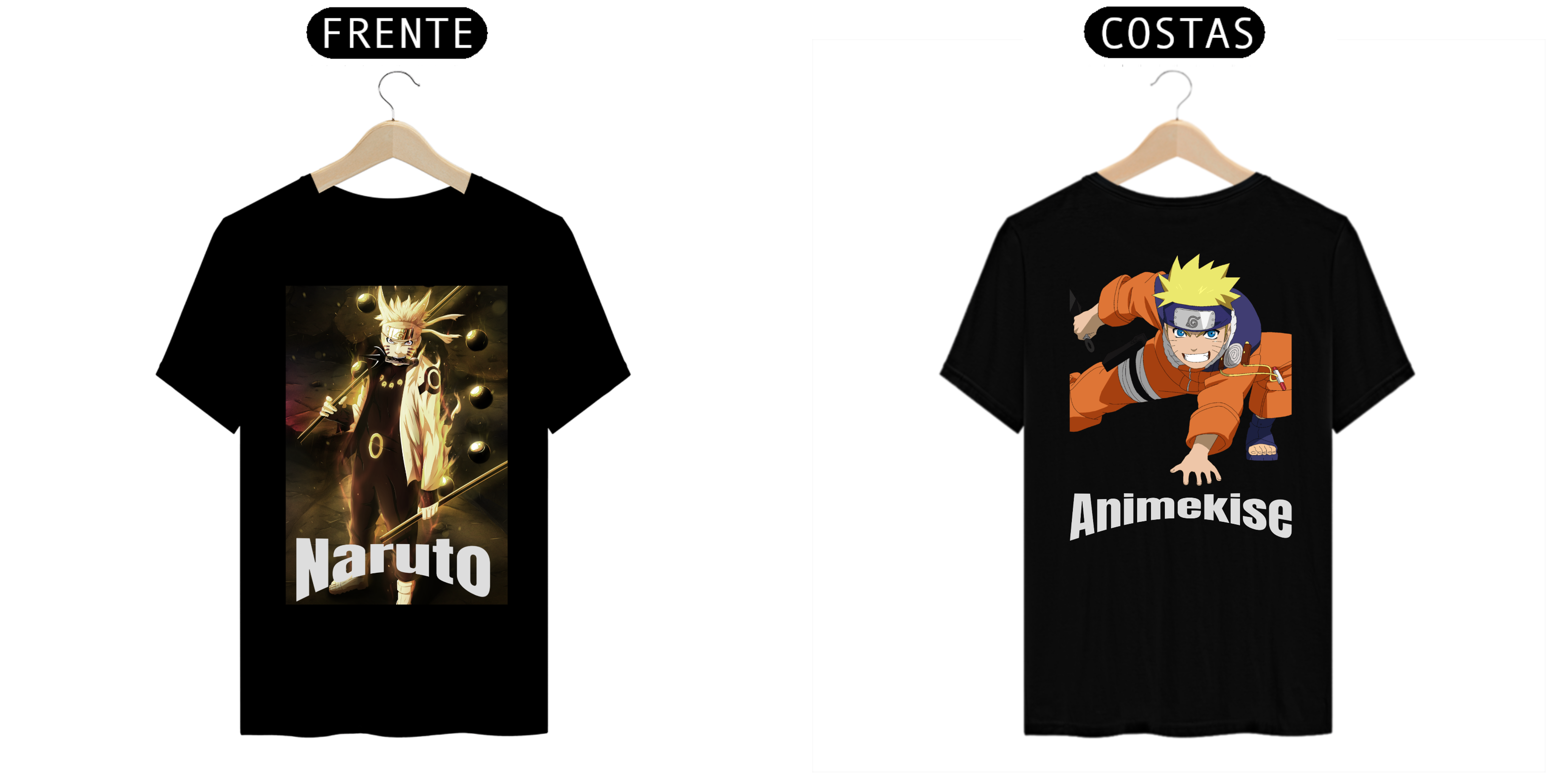 Nome do produto: Naruto camiseta