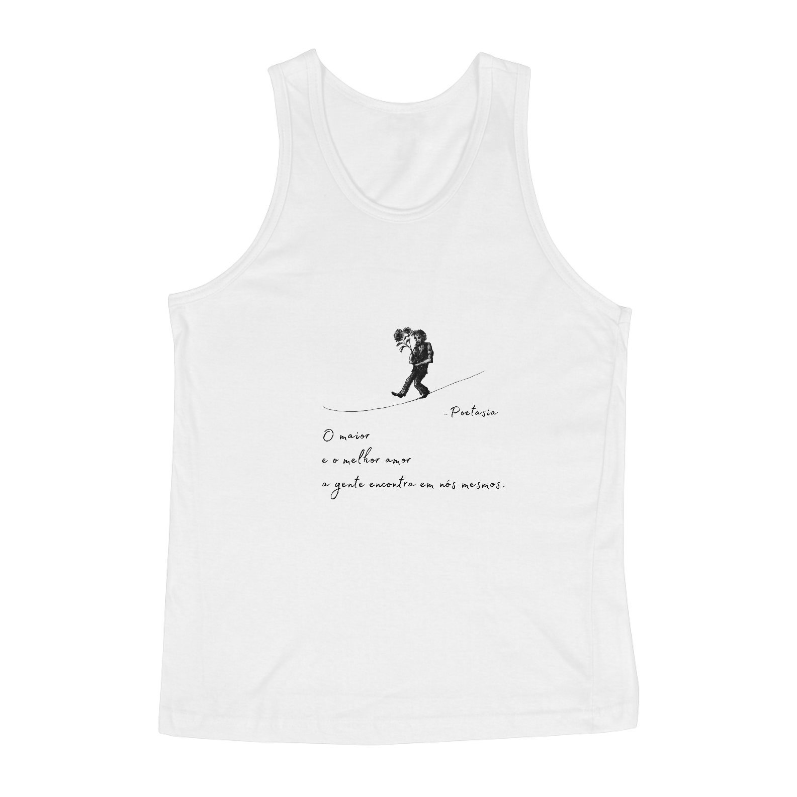 Nome do produto: Regata - O maior e o melhor amor 