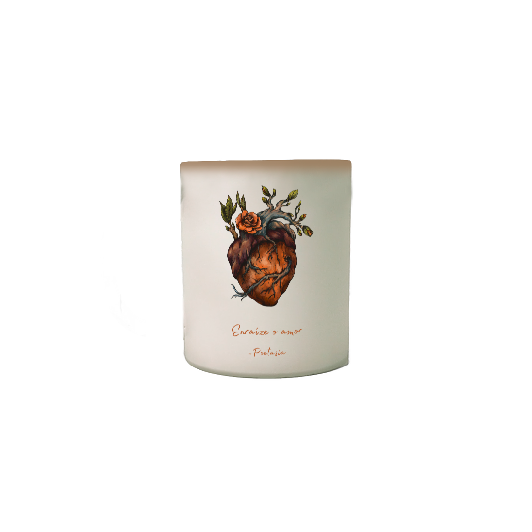 Nome do produto: Caneca Mágica - Enraíze o amor 