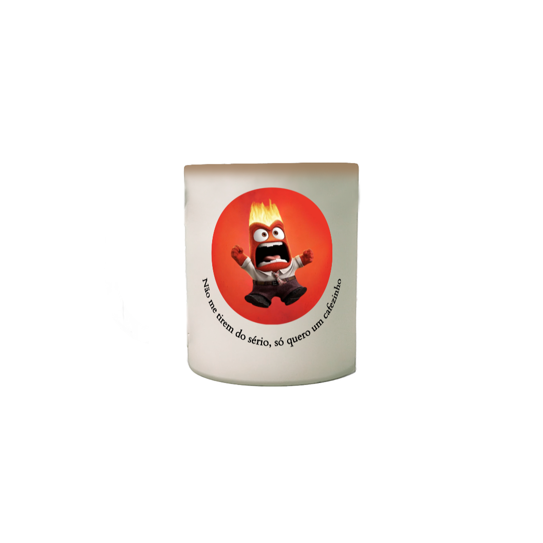 Nome do produto: Caneca Mágica - Não me tire do sério Divertida Mente 