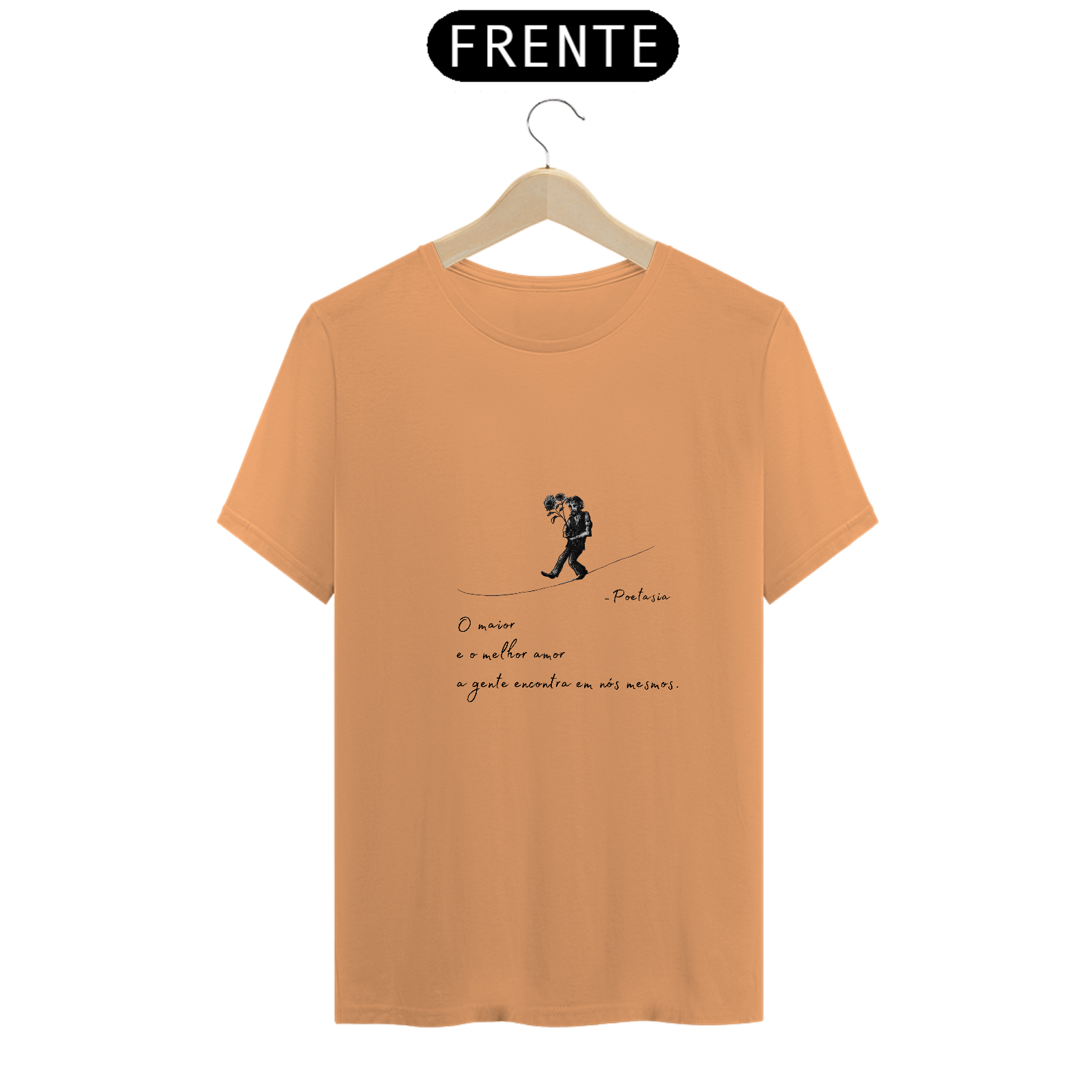 Nome do produto: T-shirt Estonada - O maior e o melhor amor 