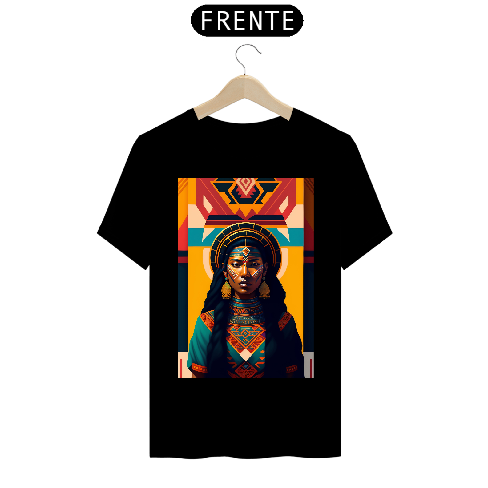 Nome do produto: T-shirte Rainha Amina