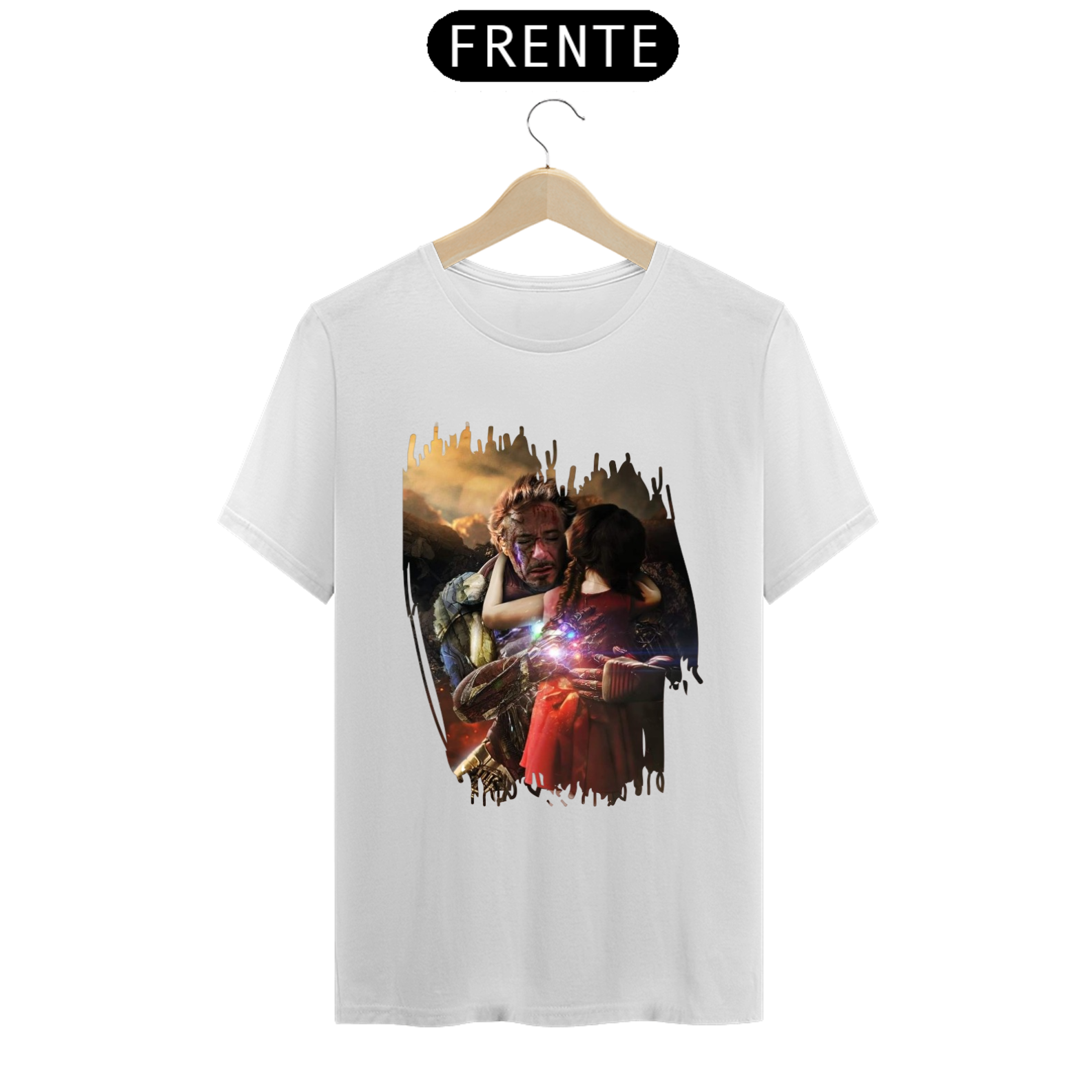 Nome do produto: Camiseta Homem de Ferro