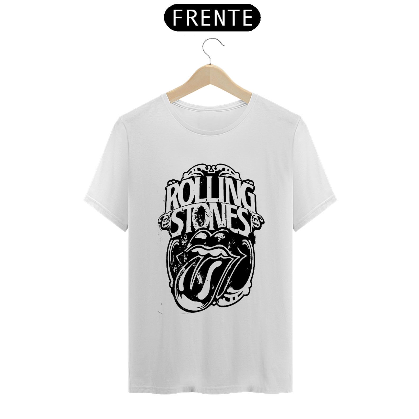 Nome do produto: Camiseta Rolling Stones