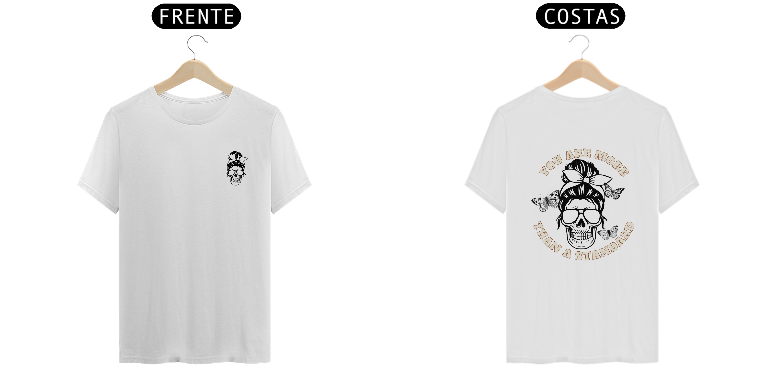 Nome do produto: Camiseta Skull Girl