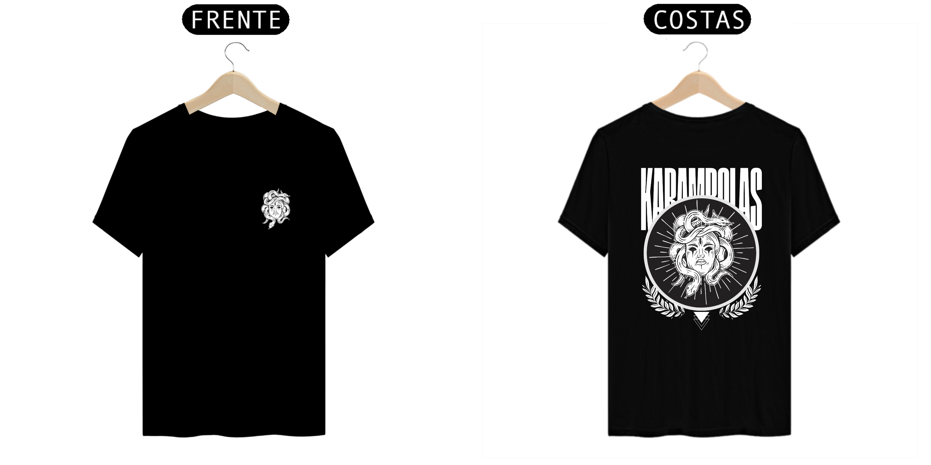 Nome do produto: Camiseta Medusa 