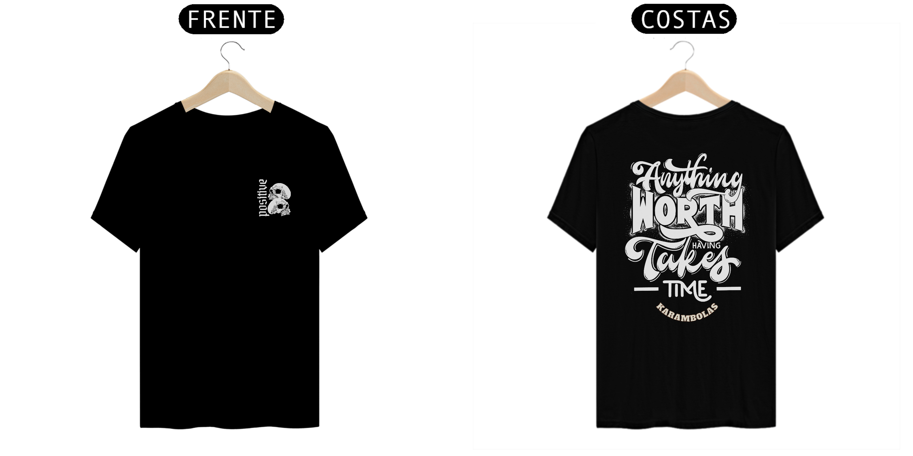 Nome do produto: Camiseta Positive