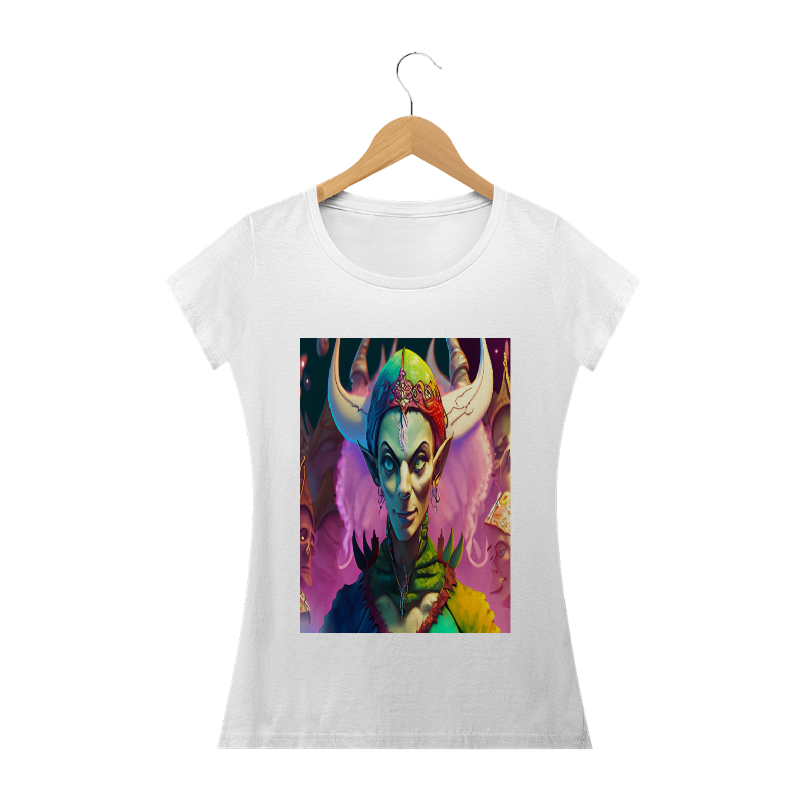 Nome do produto: Camisa feminina Duende 