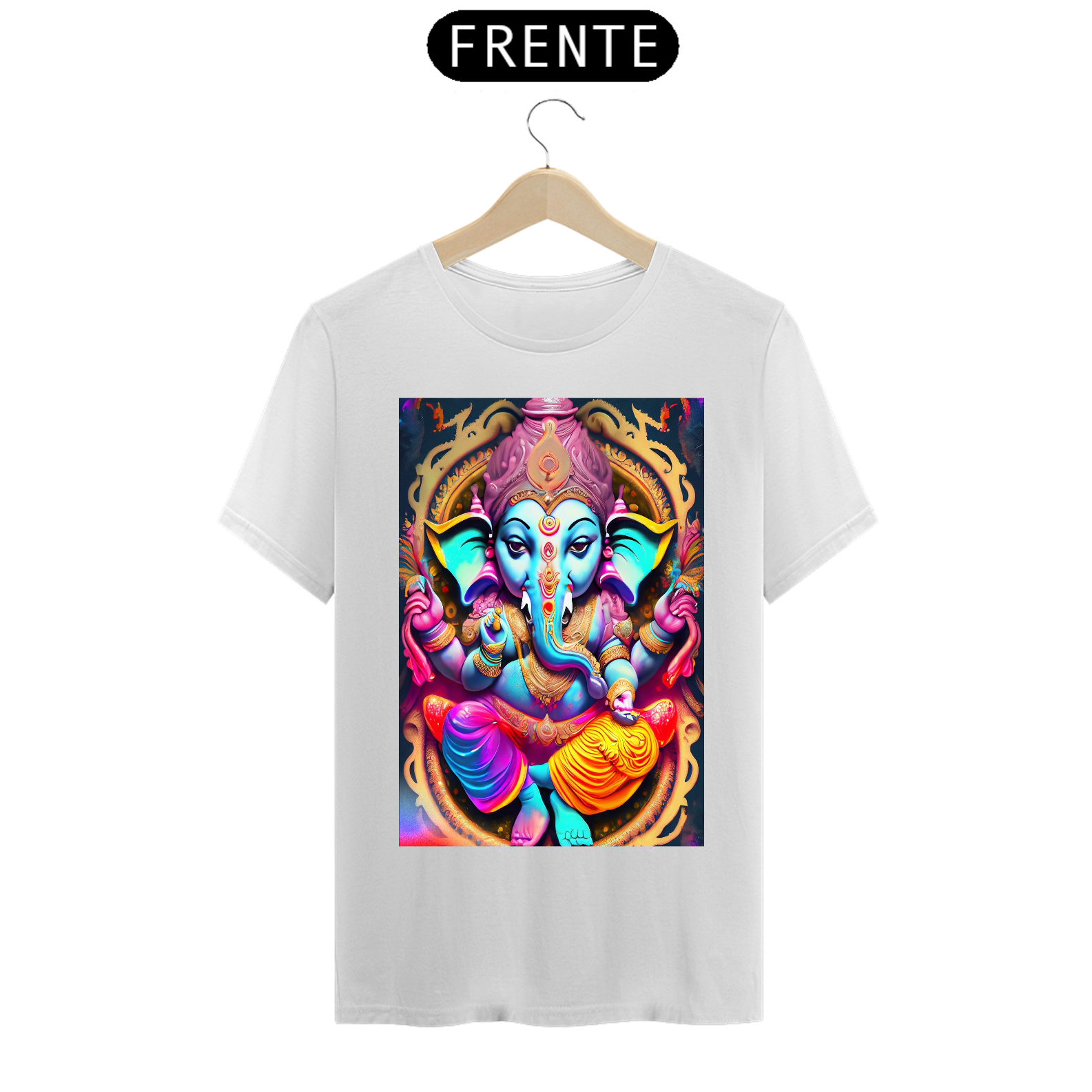 Nome do produto: Camisa T-Shirt Clássica Ganesha