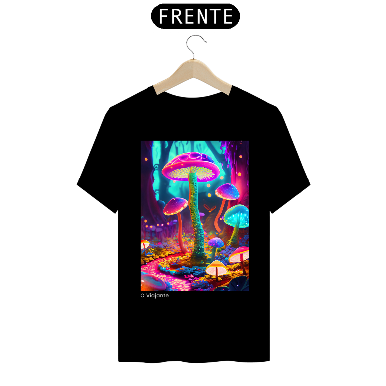 Nome do produto: Camisa T-Shirt Cogumelos