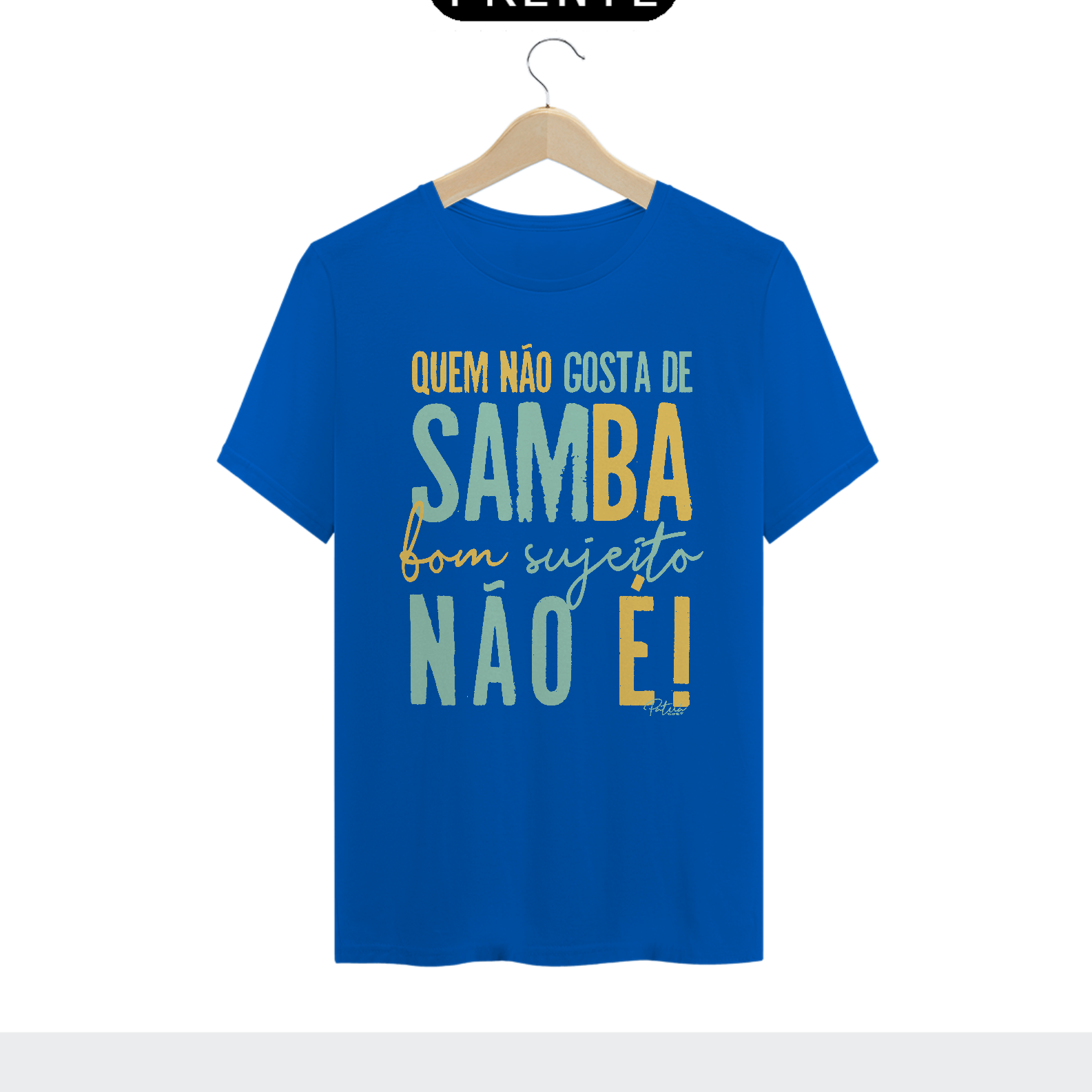 Nome do produto: CAMISETA SAMBA – QUALITY