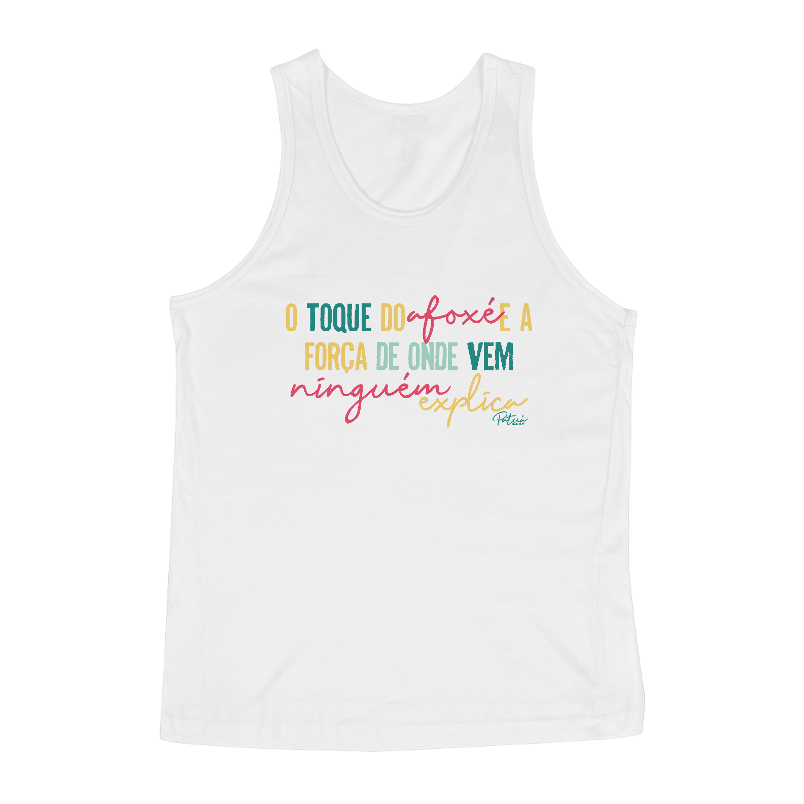 Nome do produto: REGATA AFOXÉ