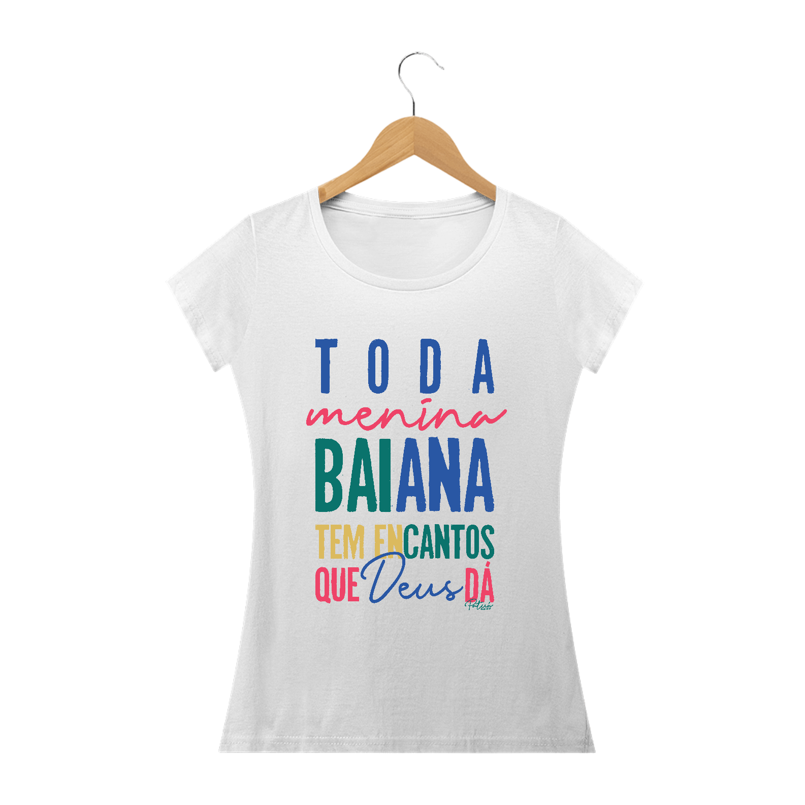 Nome do produto: BABY LOOK MENINA BAIANA - QUALITY