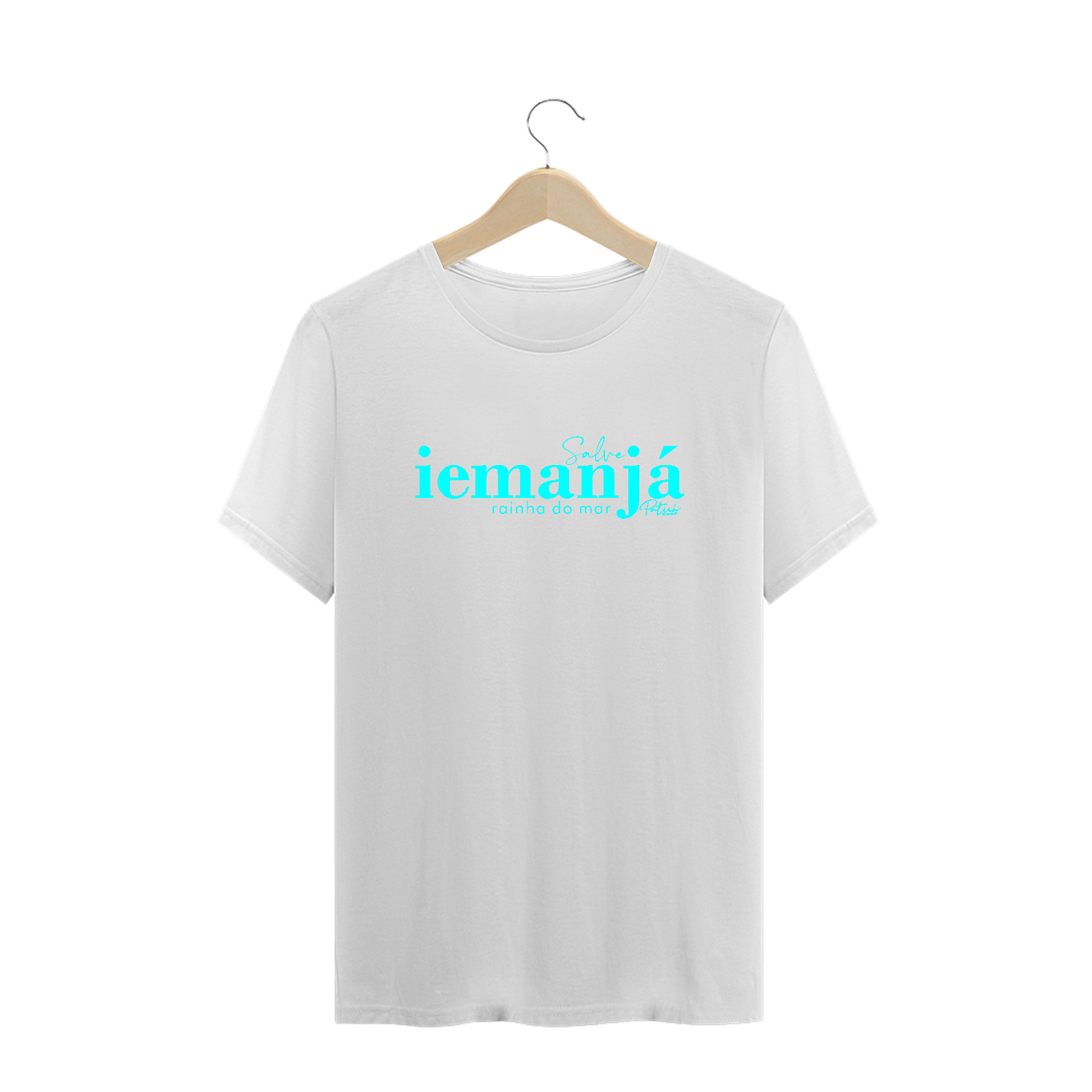 Nome do produto: CAMISETA IEMANJÁ - PLUS SIZE