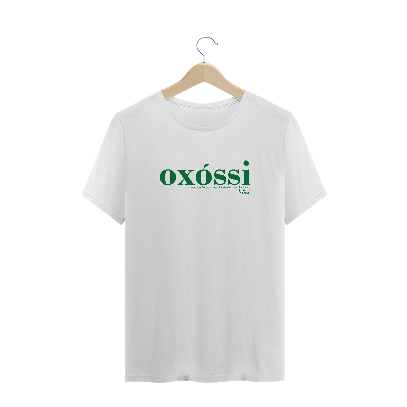 Nome do produto: CAMISETA OXÓSSI - PLUS SIZE