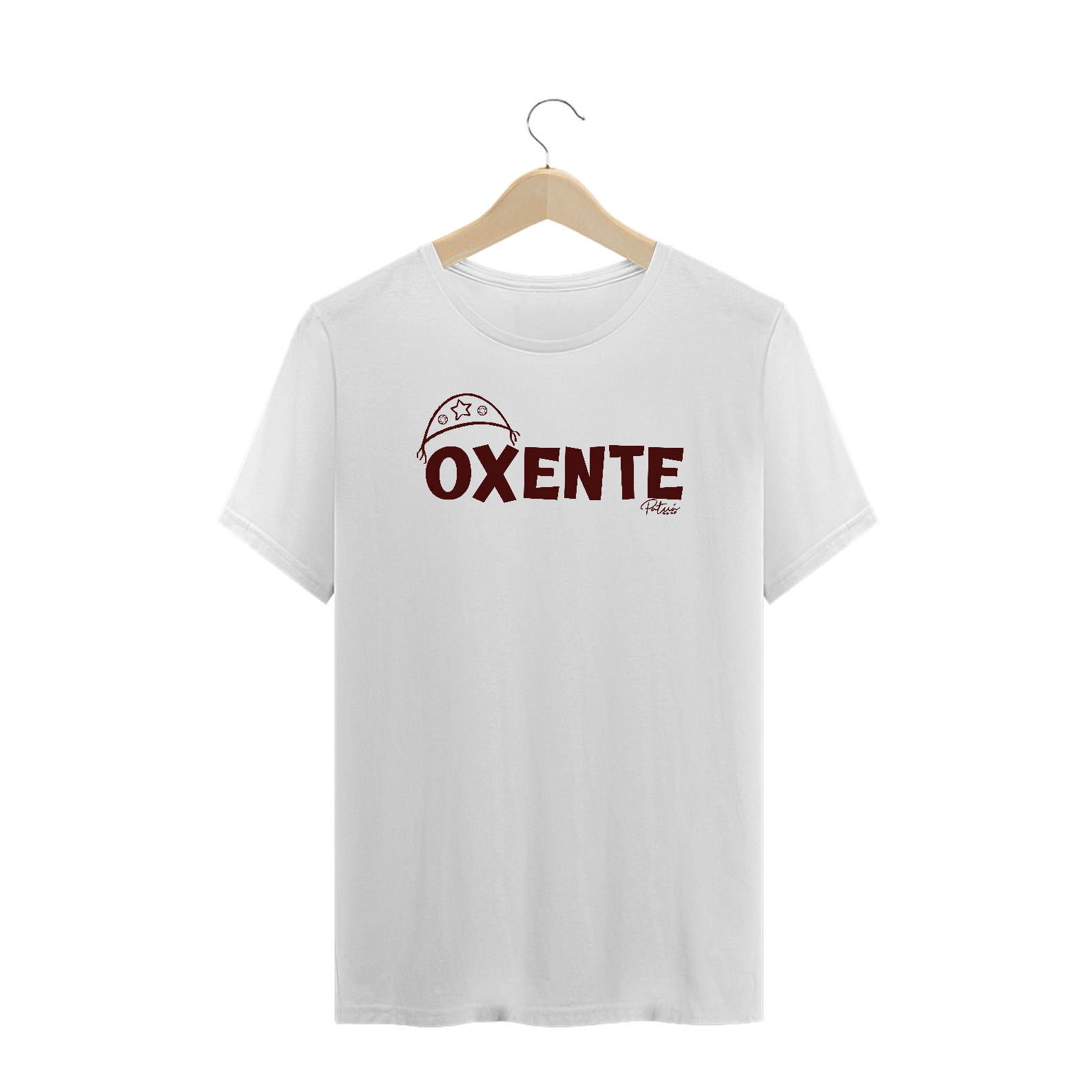 Nome do produto: CAMISETA OXENTE - PLUS SIZE