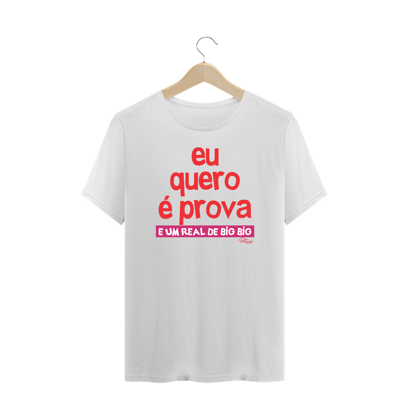 Nome do produto: CAMISETA BIG BIG - PLUS SIZE