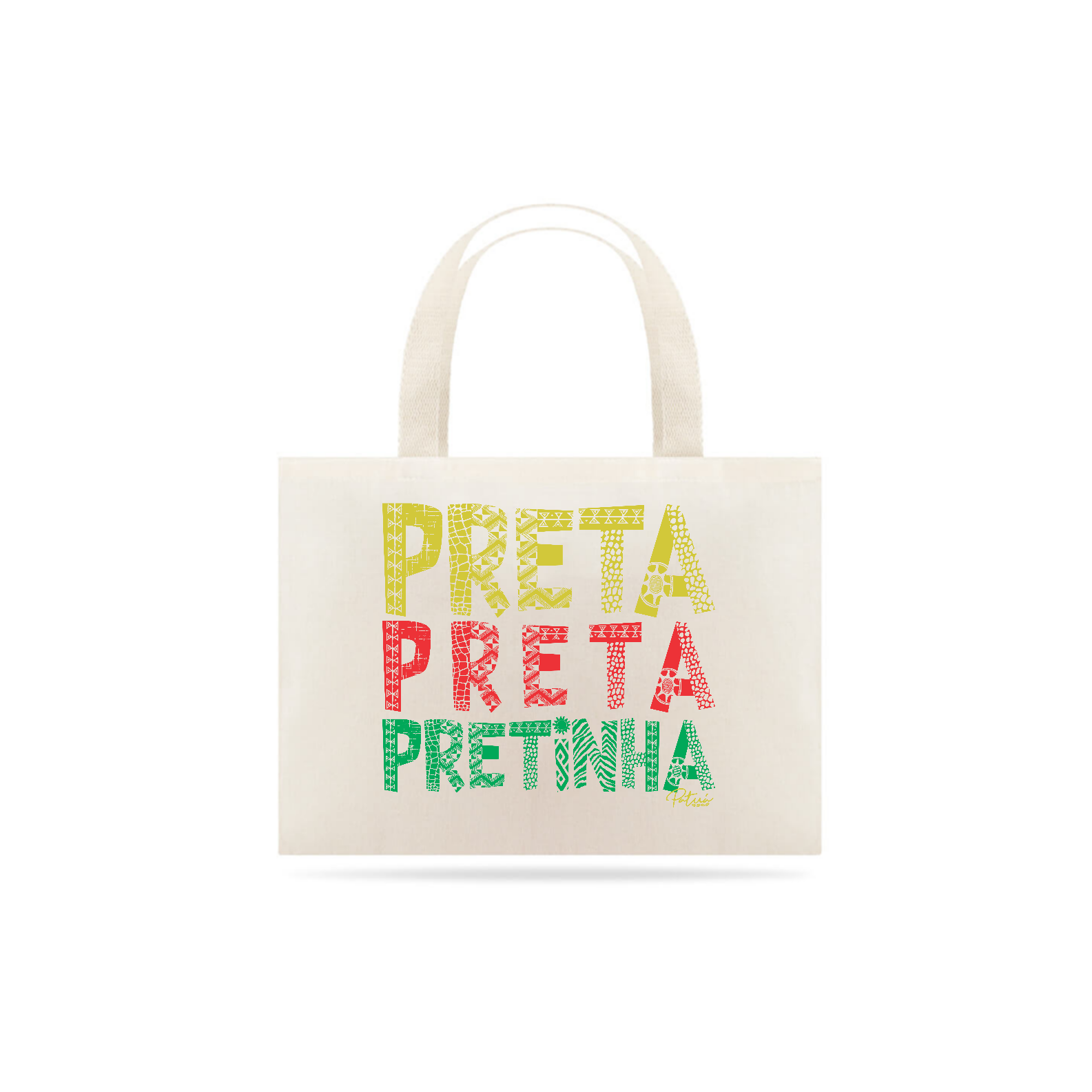 Nome do produto: ECOBAG PRETA PRETINHA
