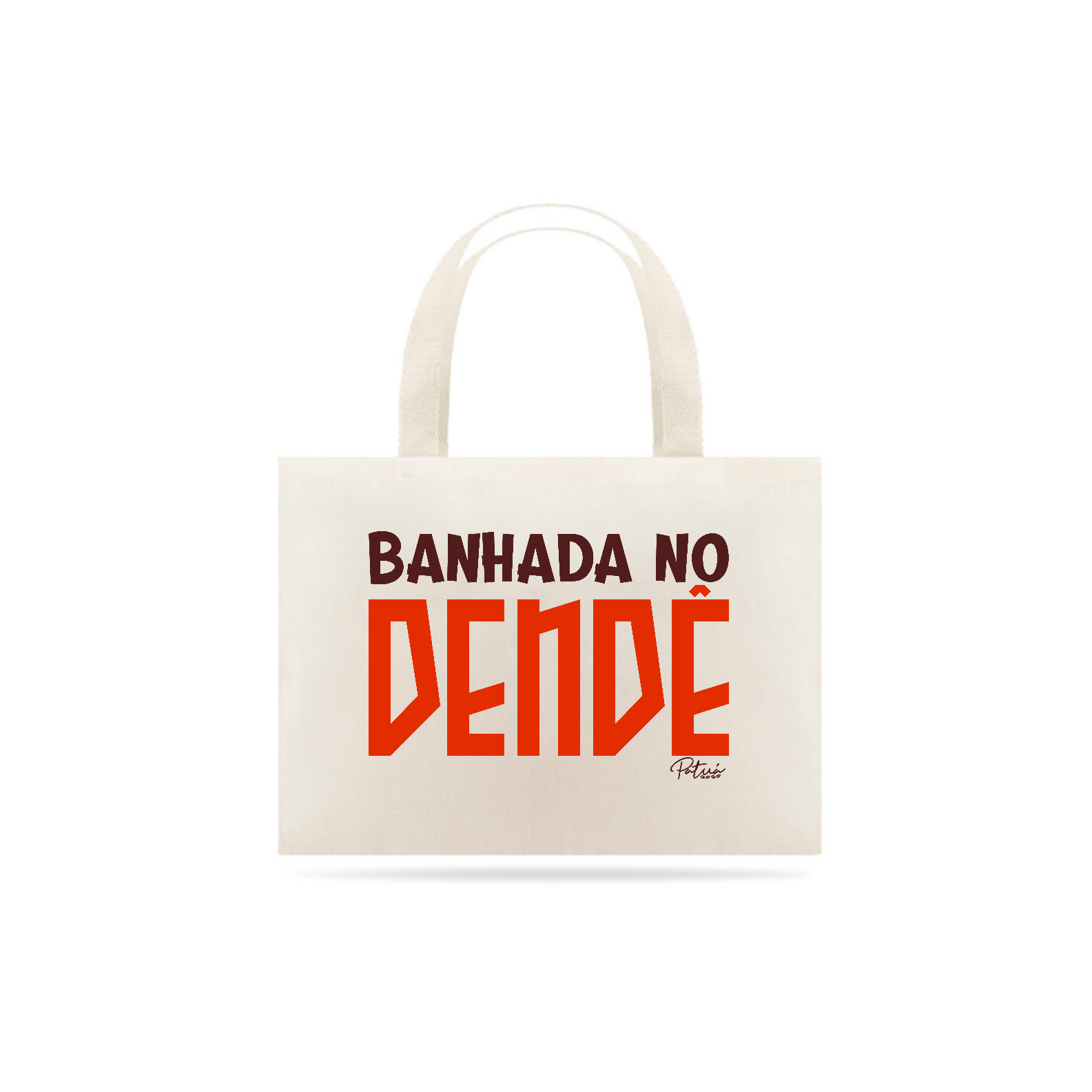 Nome do produto: ECOBAG BANHADA NO DENDÊ