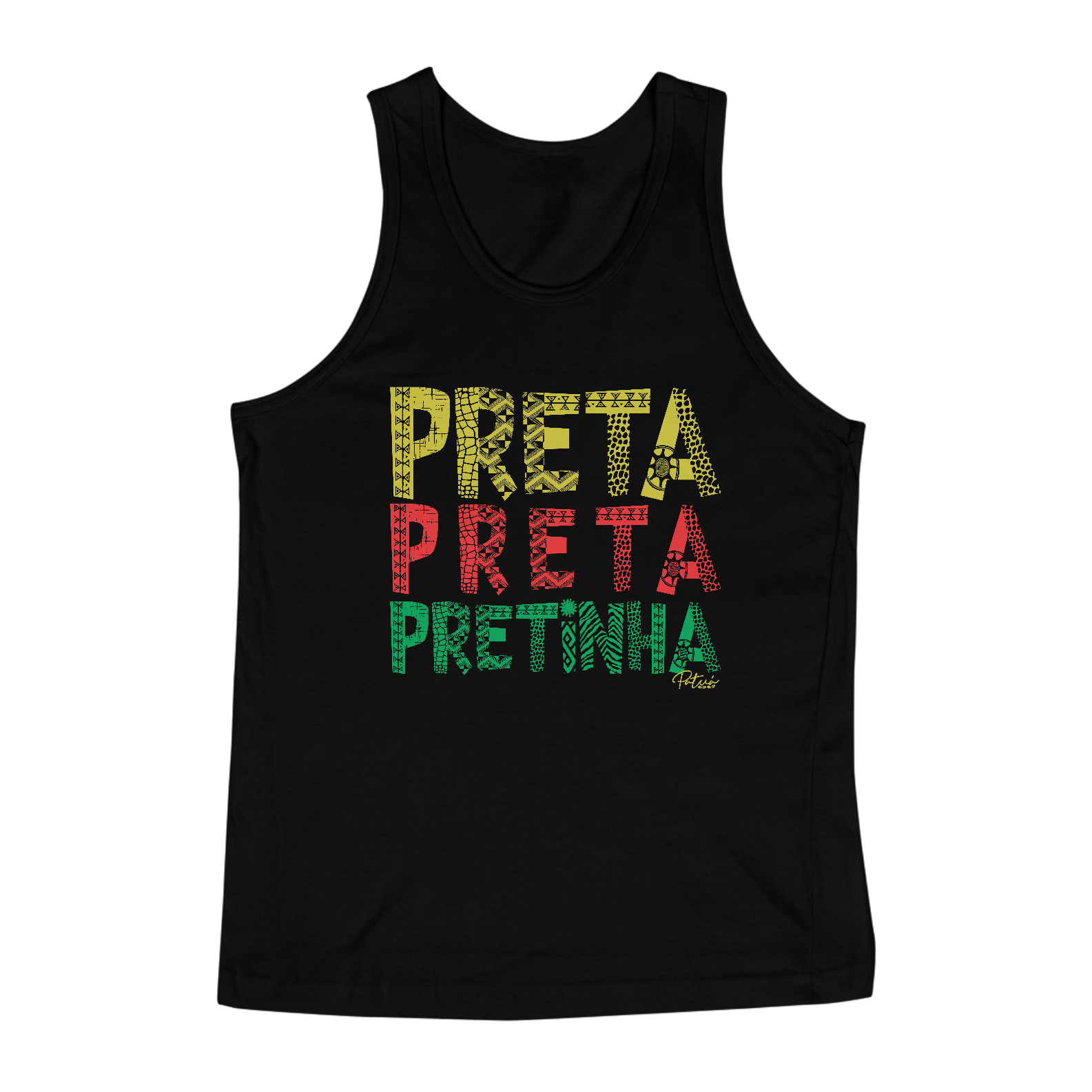 Nome do produto: REGATA PRETRA PRETINHA