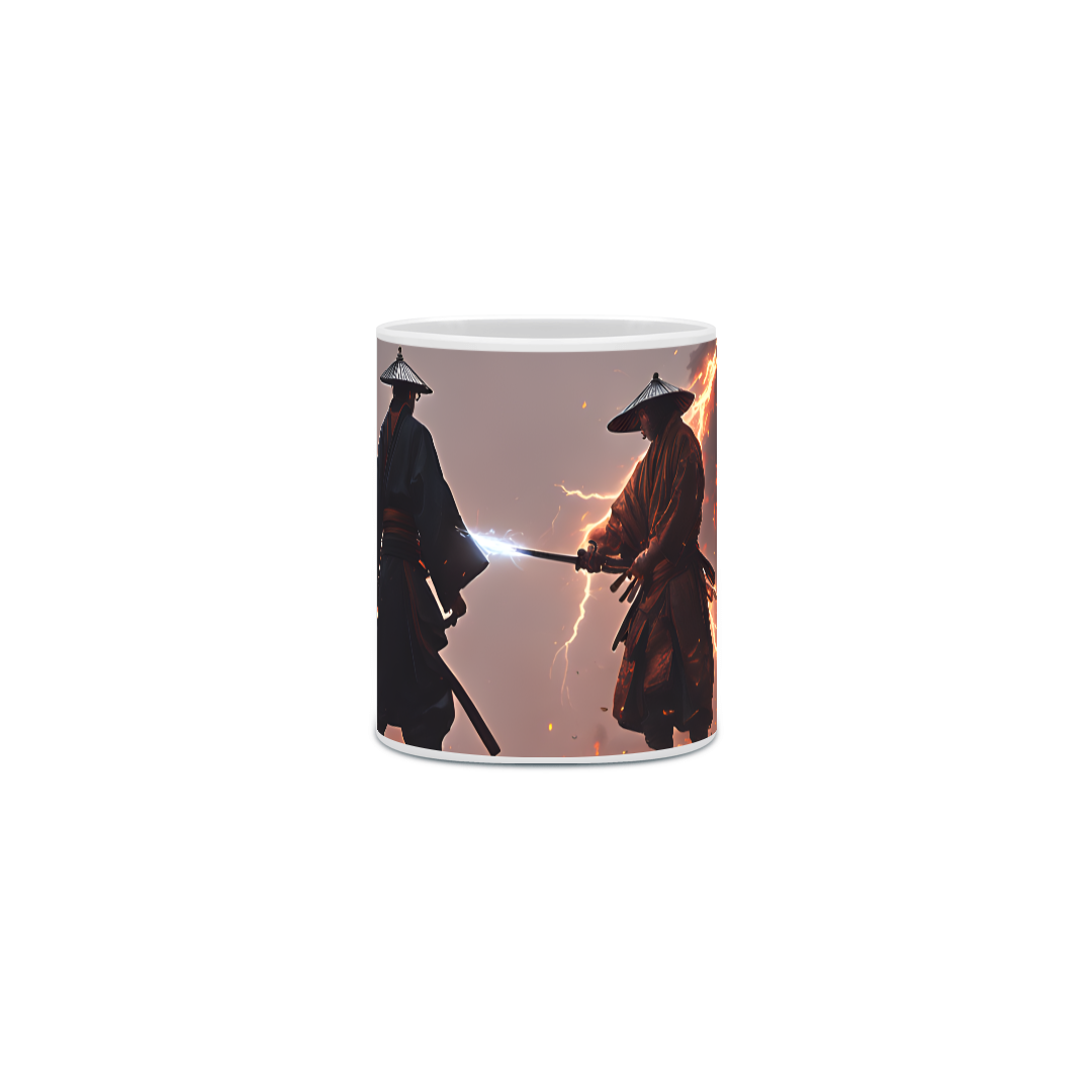 Nome do produto: Caneca Duelo de Samurais