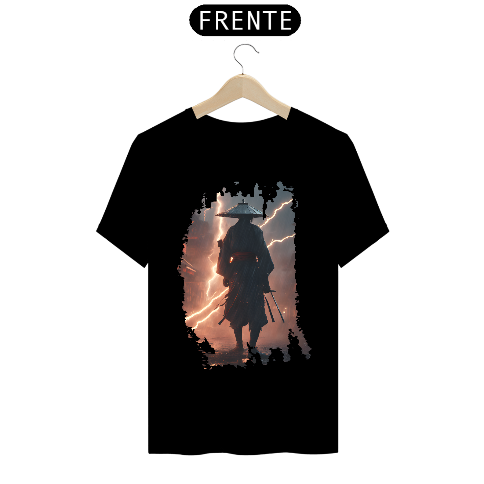 Nome do produto: Camiseta Masculina Jornada Samurai