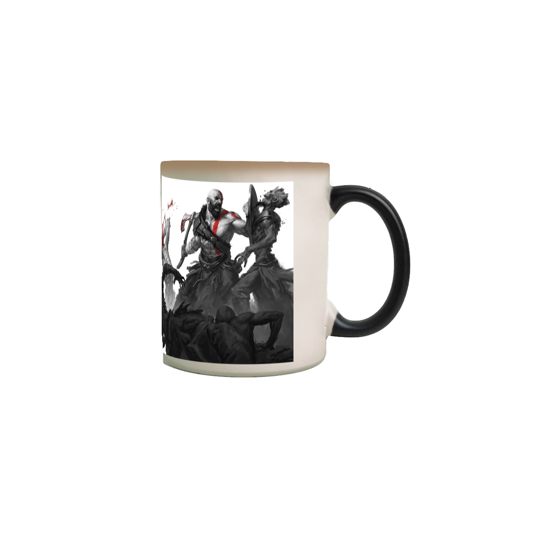Nome do produto: Caneca Mágica God Of WAR 