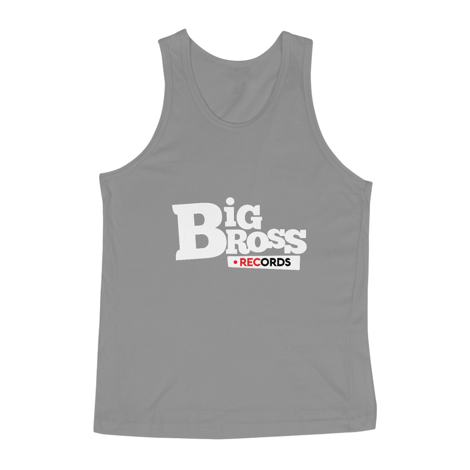 Nome do produto: Regata Marca BigBross Records - Impressão branca