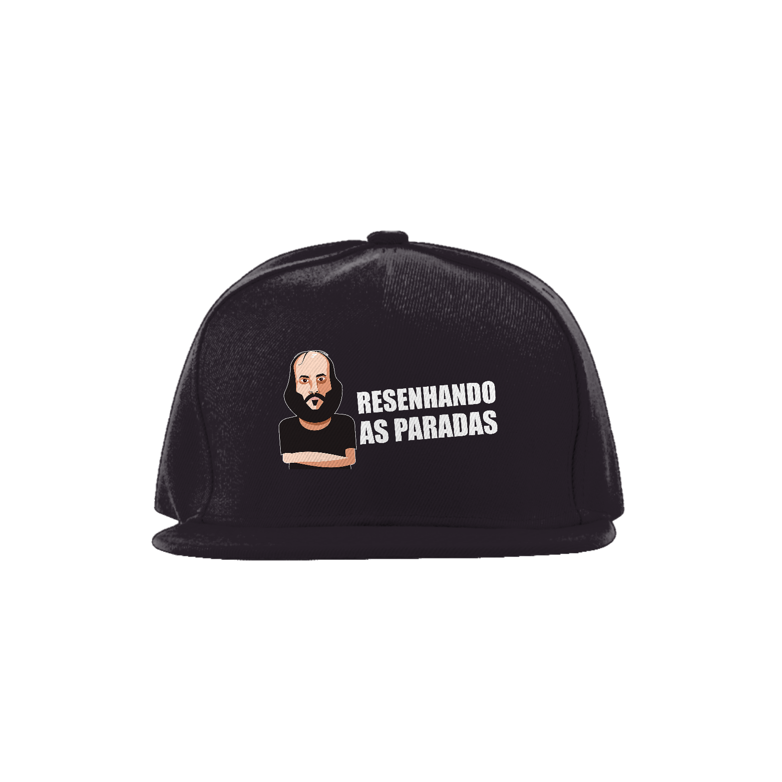 Nome do produto: Boné Resenhando as Paradas - Cores Escuras